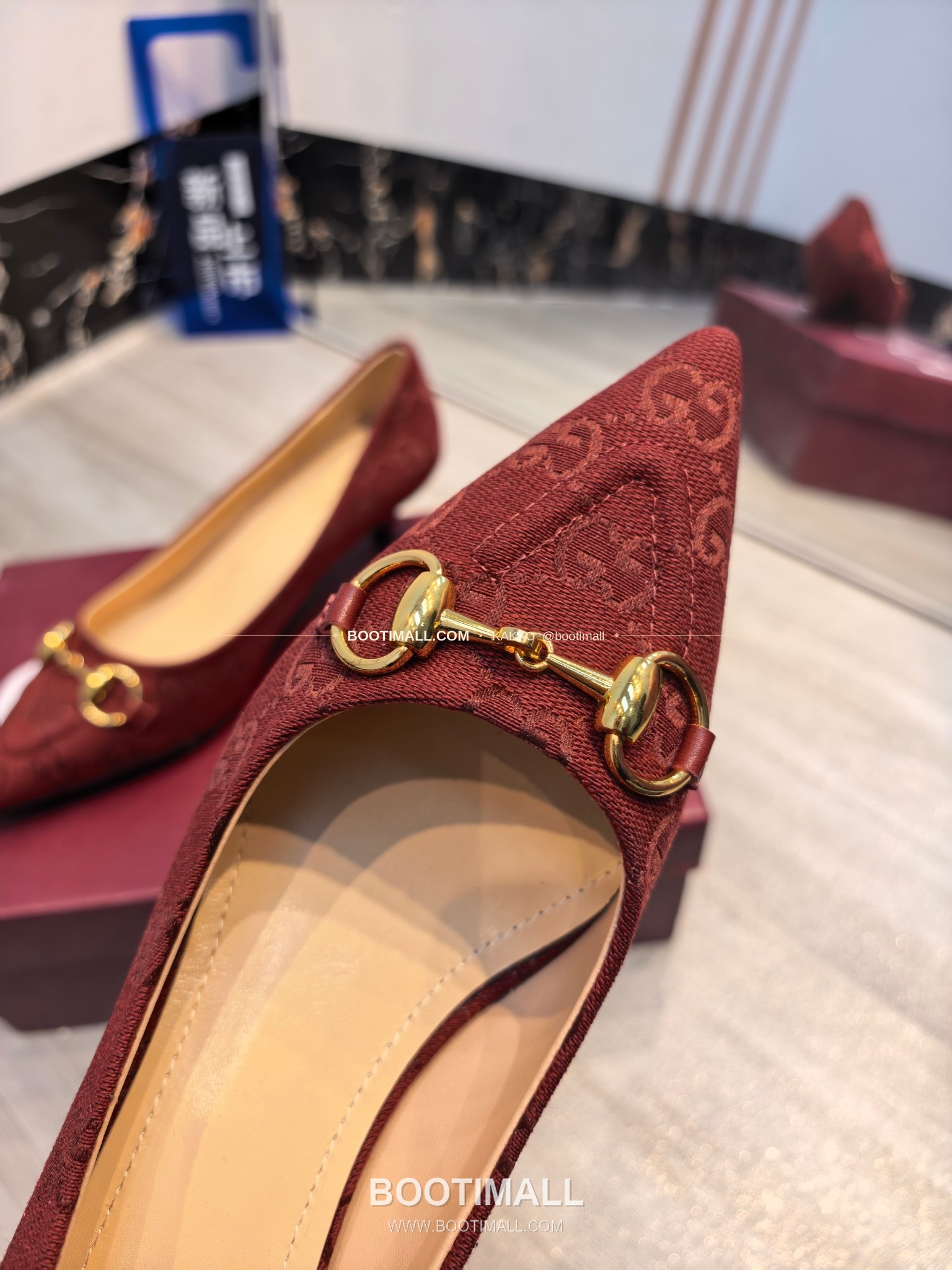 구찌 2026 소가죽 더블G 크리스탈 포인티드토 펌프스 Gucci 2026 Cow Leather Double G Crystal Pointed Toe Black Pumps 8.5cm 6