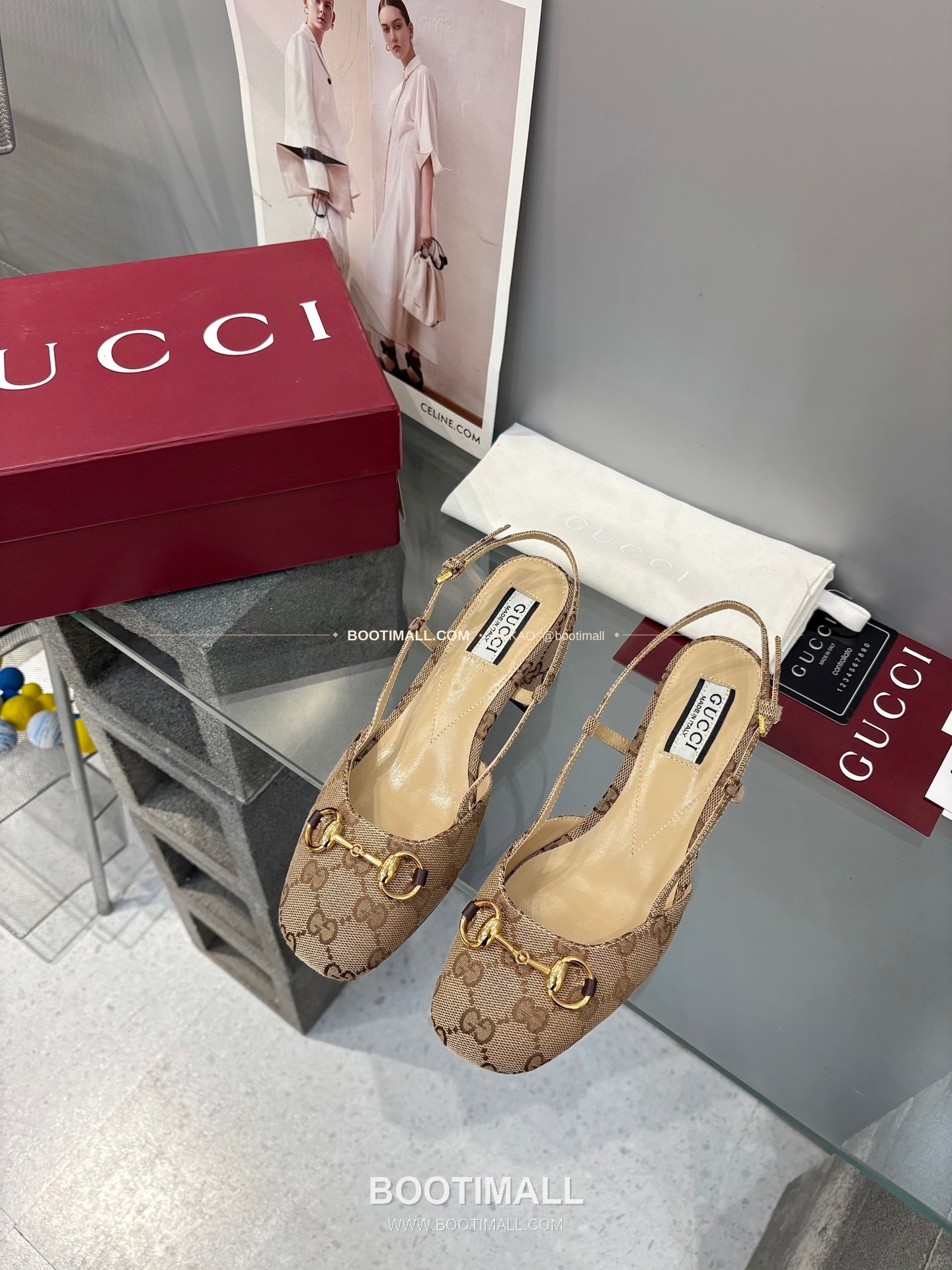 구찌 2026 양가죽 GG 메탈 스트랩 샌들 Gucci 2026 Lambskin GG Metal Strap Black Sandals 5.5cm 1