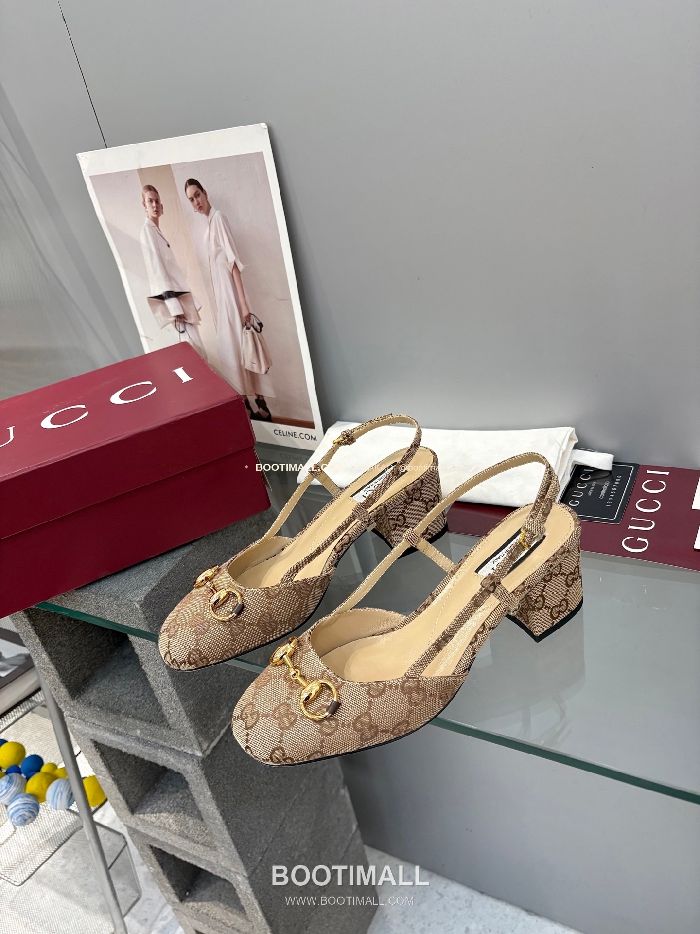 구찌 2026 양가죽 GG 메탈 스트랩 샌들 Gucci 2026 Lambskin GG Metal Strap Black Sandals 5.5cm 2