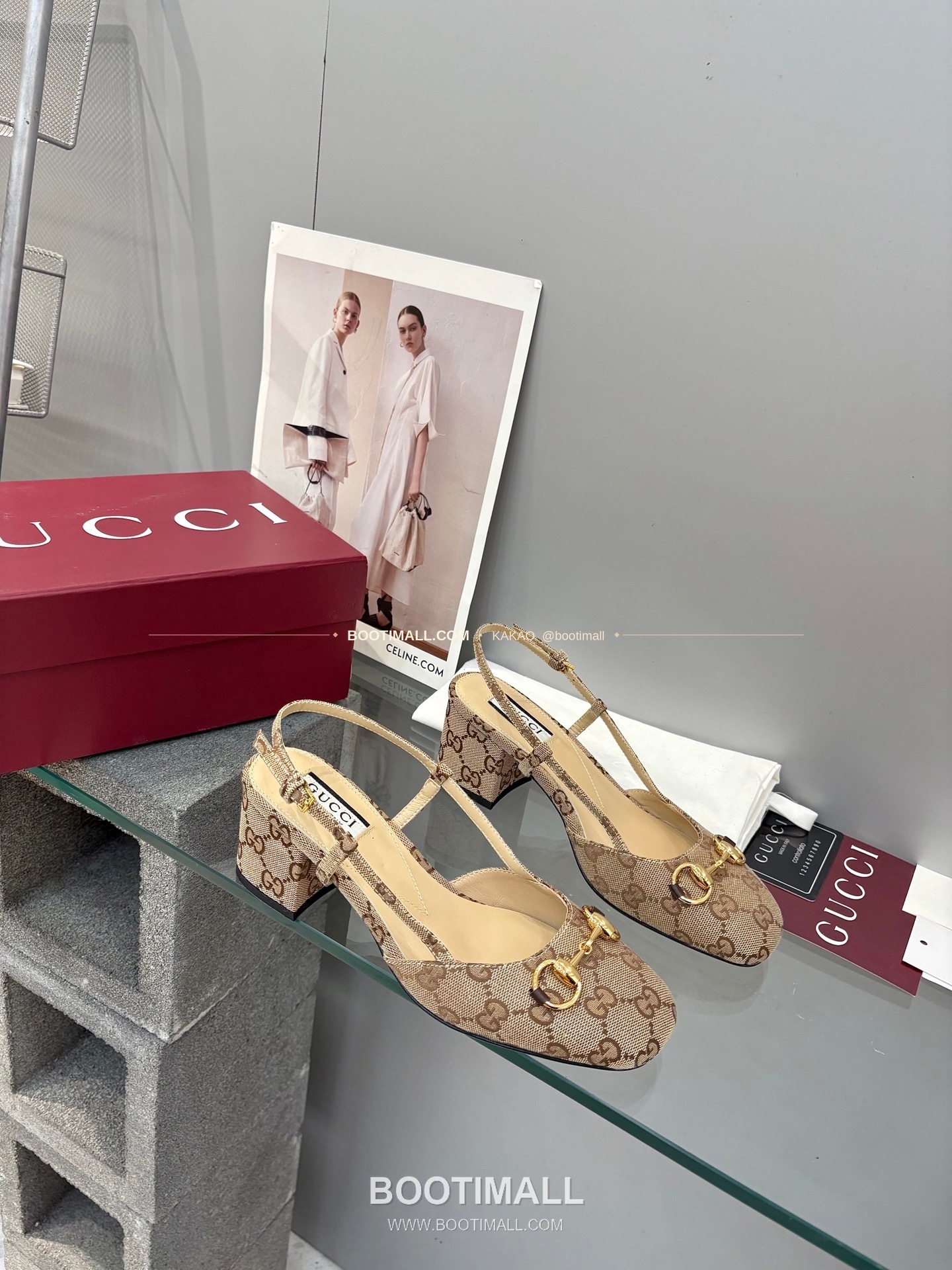 구찌 2026 양가죽 GG 메탈 스트랩 샌들 Gucci 2026 Lambskin GG Metal Strap Black Sandals 5.5cm 4