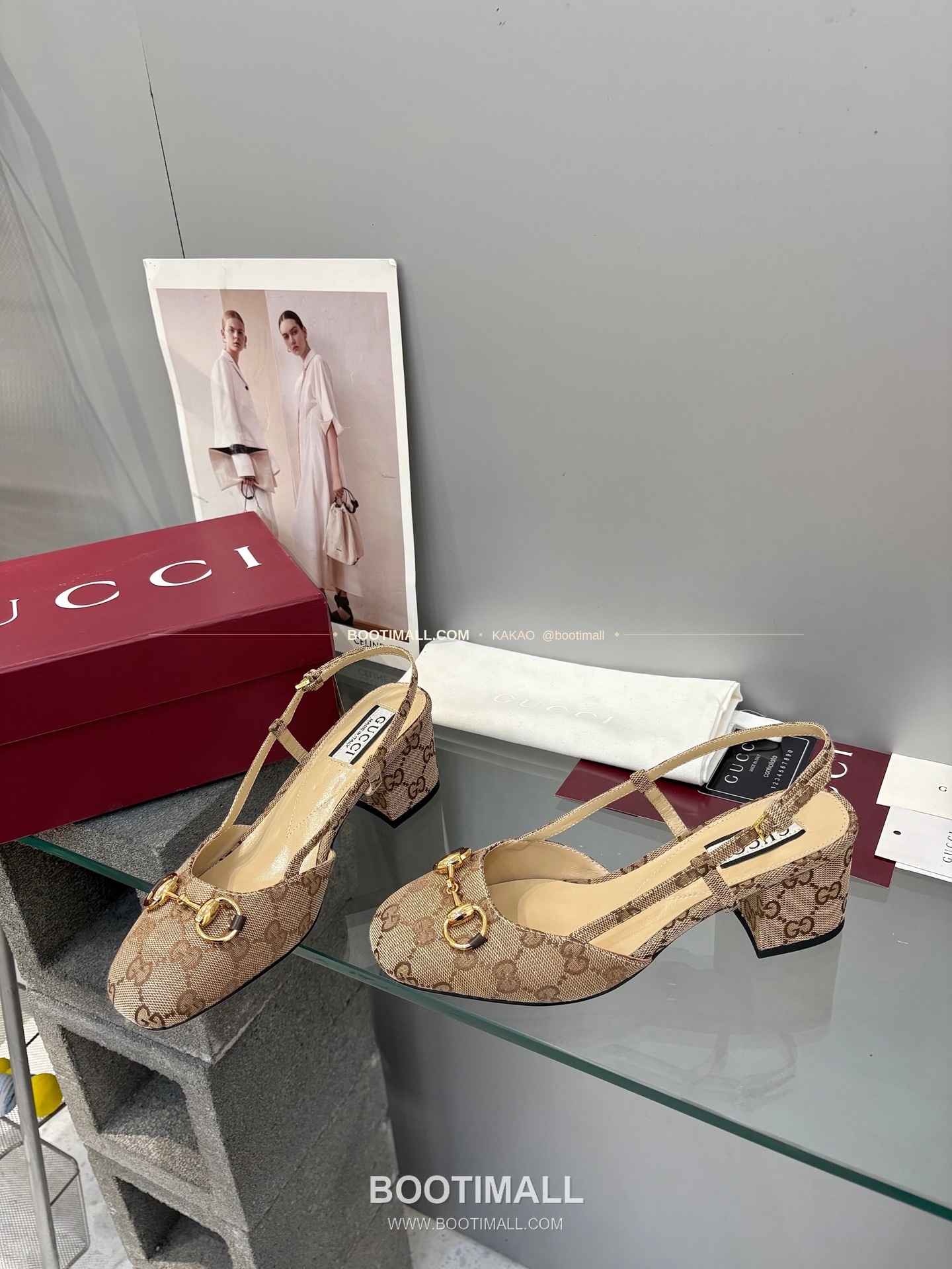 구찌 2026 양가죽 GG 메탈 스트랩 샌들 Gucci 2026 Lambskin GG Metal Strap Black Sandals 5.5cm 5