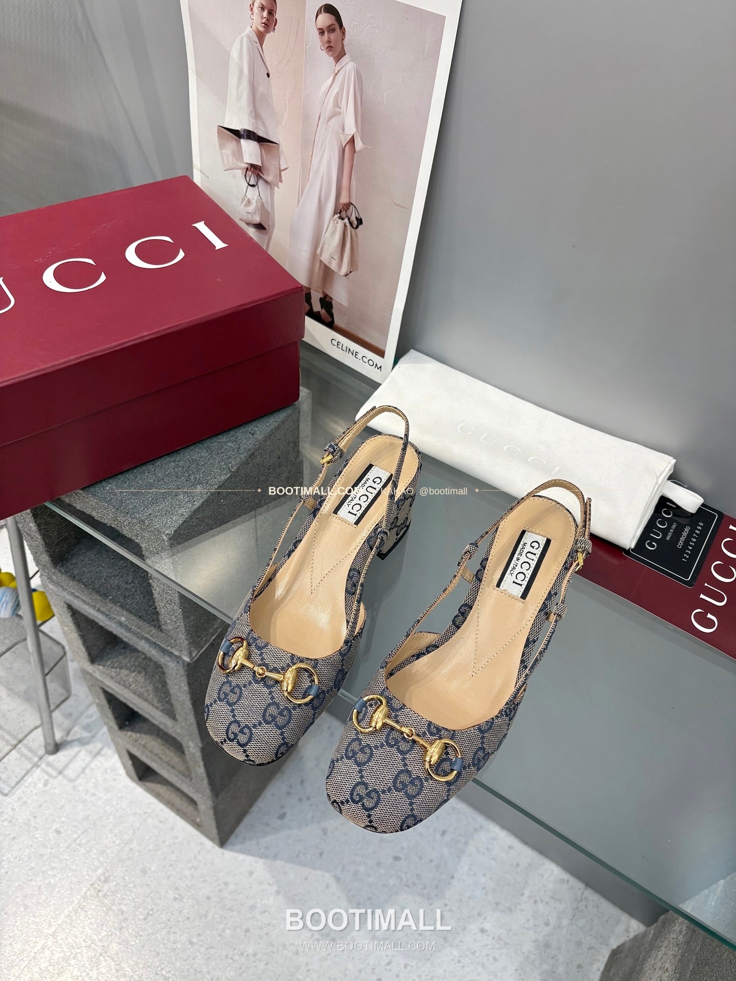 구찌 2026 양가죽 GG 메탈 스트랩 샌들 Gucci 2026 Lambskin GG Metal Strap Black Sandals 5.5cm 1