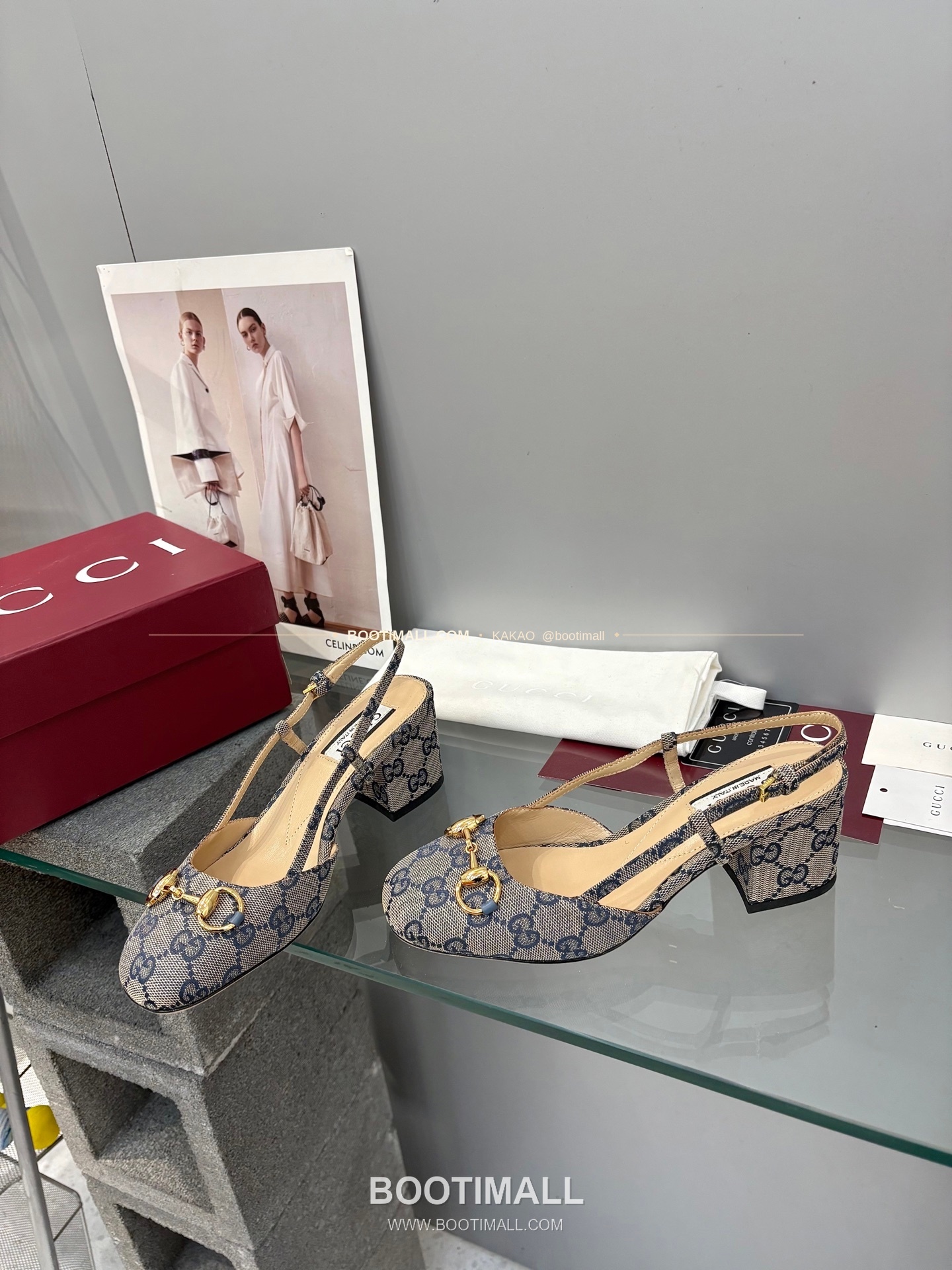 구찌 2026 양가죽 GG 메탈 스트랩 샌들 Gucci 2026 Lambskin GG Metal Strap Black Sandals 5.5cm 4