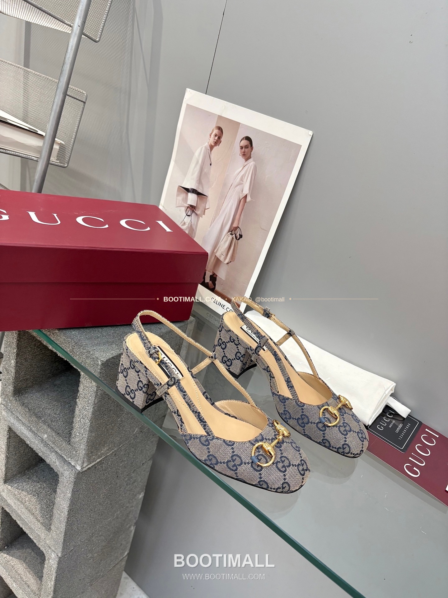 구찌 2026 양가죽 GG 메탈 스트랩 샌들 Gucci 2026 Lambskin GG Metal Strap Black Sandals 5.5cm 5