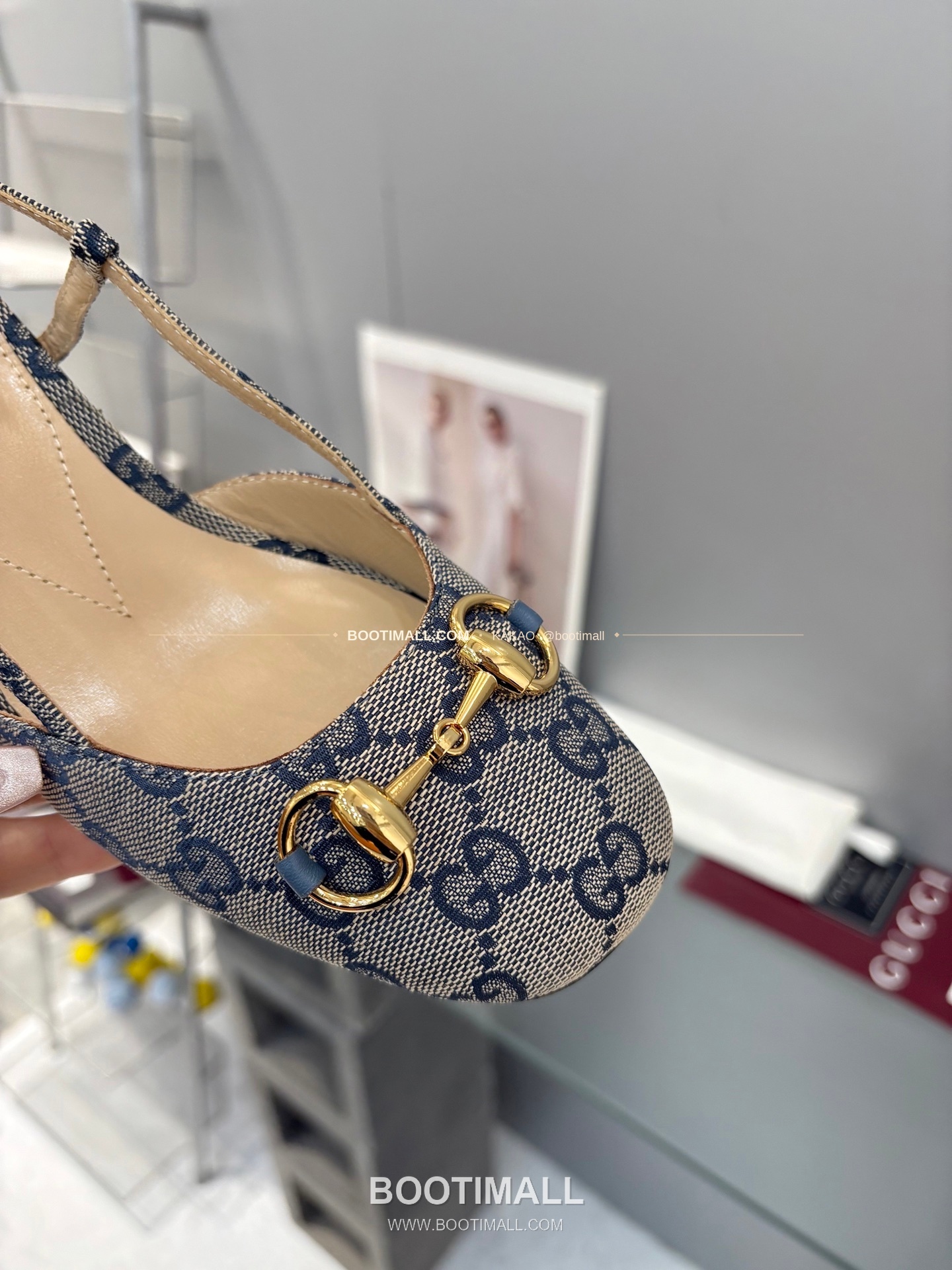 구찌 2026 양가죽 GG 메탈 스트랩 샌들 Gucci 2026 Lambskin GG Metal Strap Black Sandals 5.5cm 6