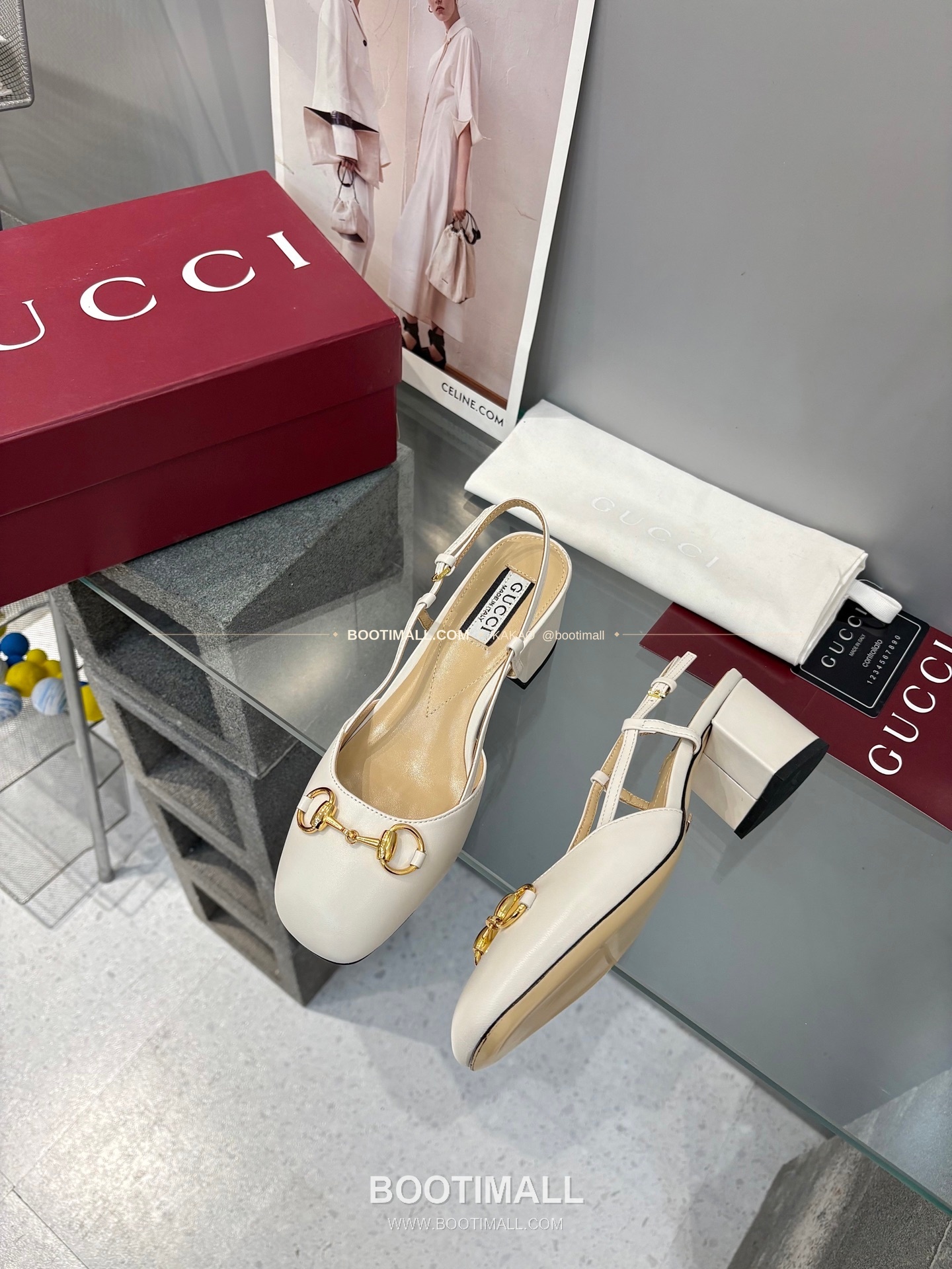 구찌 2026 양가죽 GG 메탈 스트랩 샌들 Gucci 2026 Lambskin GG Metal Strap Black Sandals 5.5cm 3