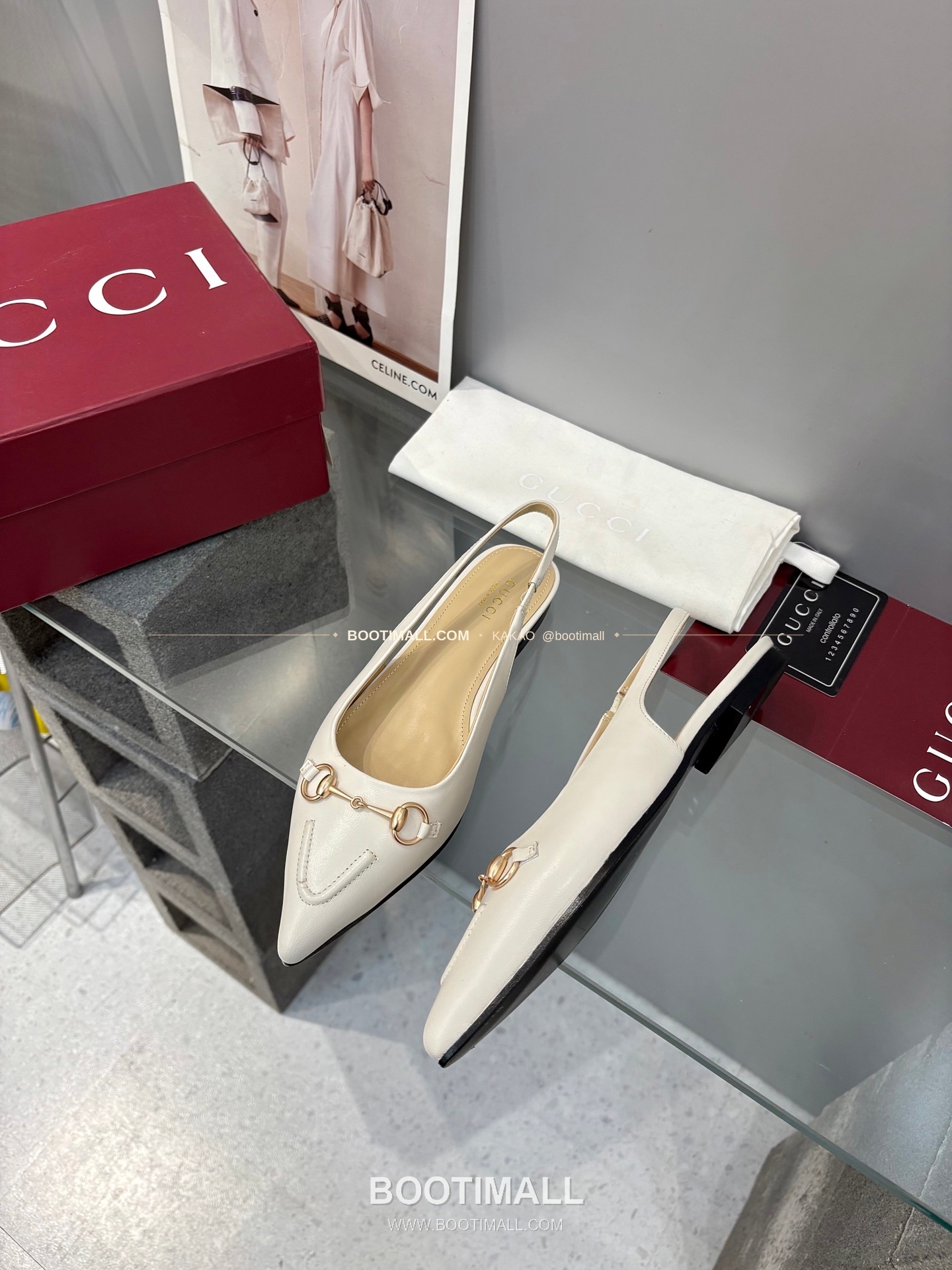 구찌 2026 페이턴트 소가죽 GG 메탈 스트랩 블랙 플랫 샌들 Gucci 2026 Patent Cow Leather GG Metal Strap Black Flat Sandals 2