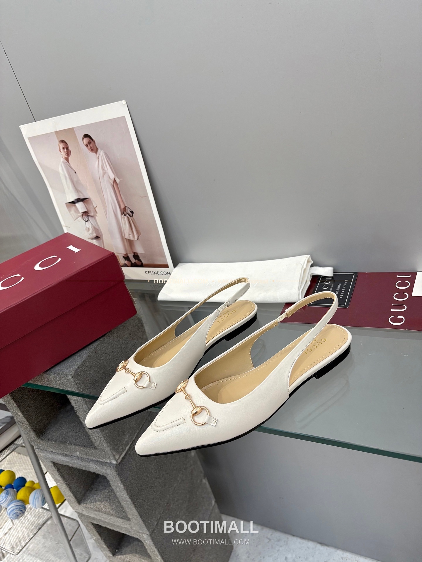 구찌 2026 페이턴트 소가죽 GG 메탈 스트랩 블랙 플랫 샌들 Gucci 2026 Patent Cow Leather GG Metal Strap Black Flat Sandals 3