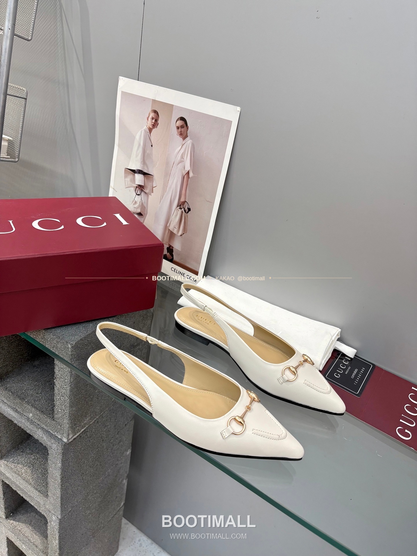 구찌 2026 페이턴트 소가죽 GG 메탈 스트랩 블랙 플랫 샌들 Gucci 2026 Patent Cow Leather GG Metal Strap Black Flat Sandals 4