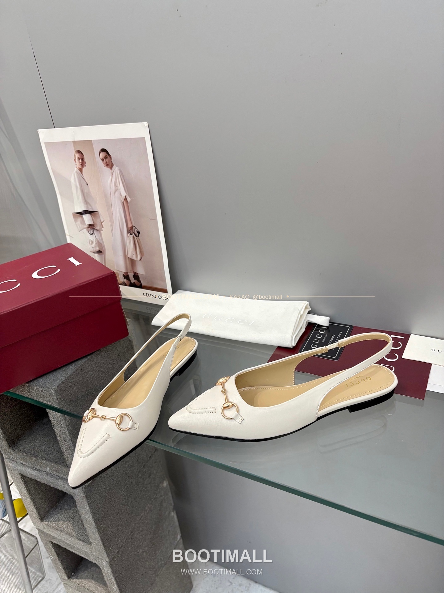 구찌 2026 페이턴트 소가죽 GG 메탈 스트랩 블랙 플랫 샌들 Gucci 2026 Patent Cow Leather GG Metal Strap Black Flat Sandals 5