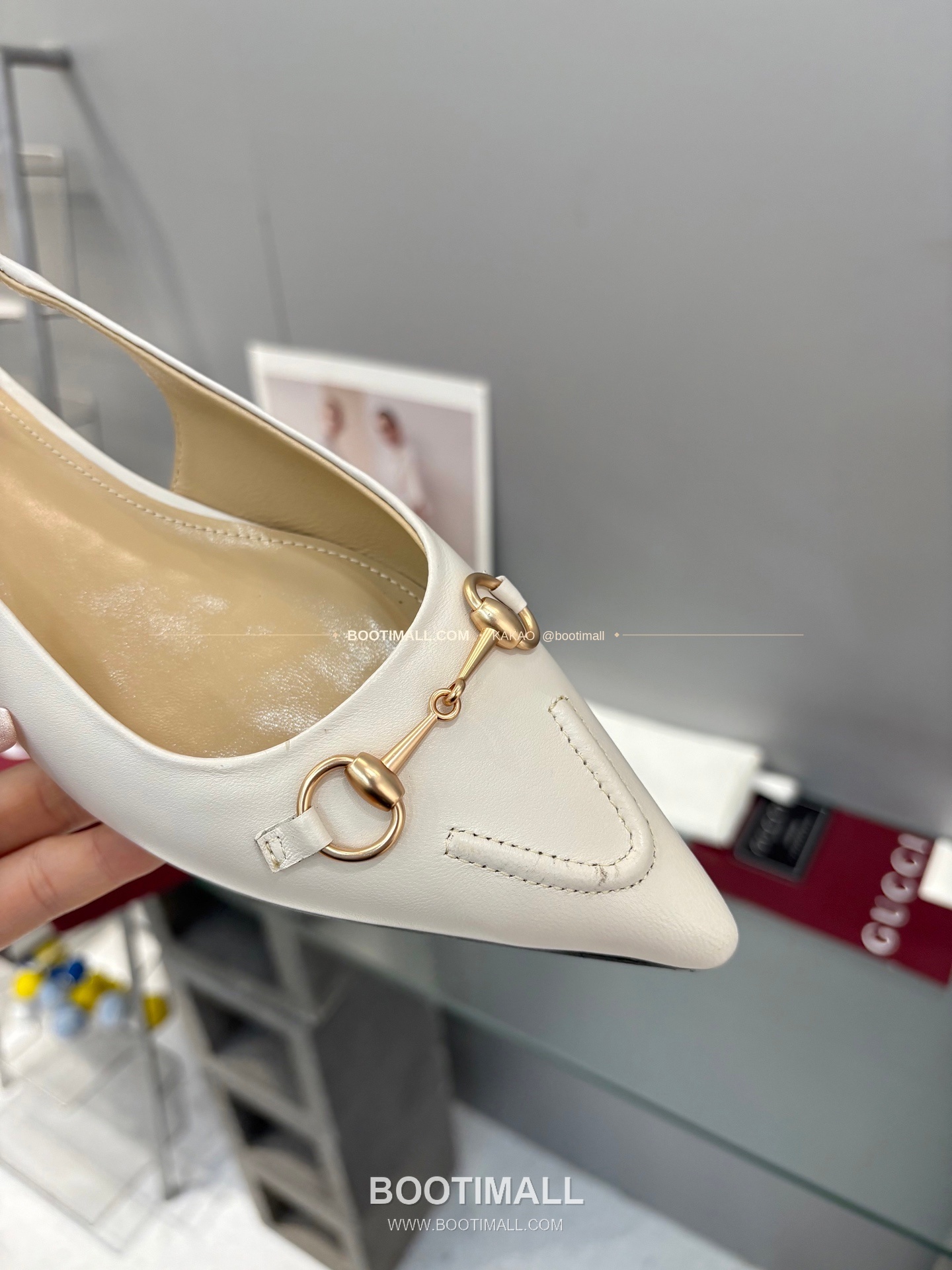 구찌 2026 페이턴트 소가죽 GG 메탈 스트랩 블랙 플랫 샌들 Gucci 2026 Patent Cow Leather GG Metal Strap Black Flat Sandals 6