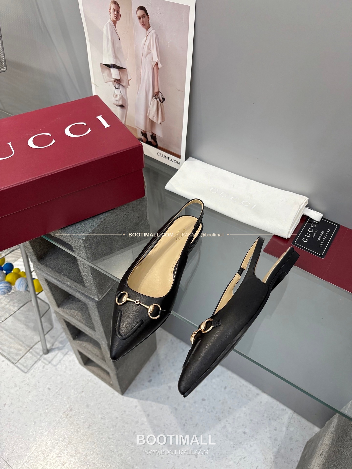 구찌 2026 페이턴트 소가죽 GG 메탈 스트랩 블랙 플랫 샌들 Gucci 2026 Patent Cow Leather GG Metal Strap Black Flat Sandals 2