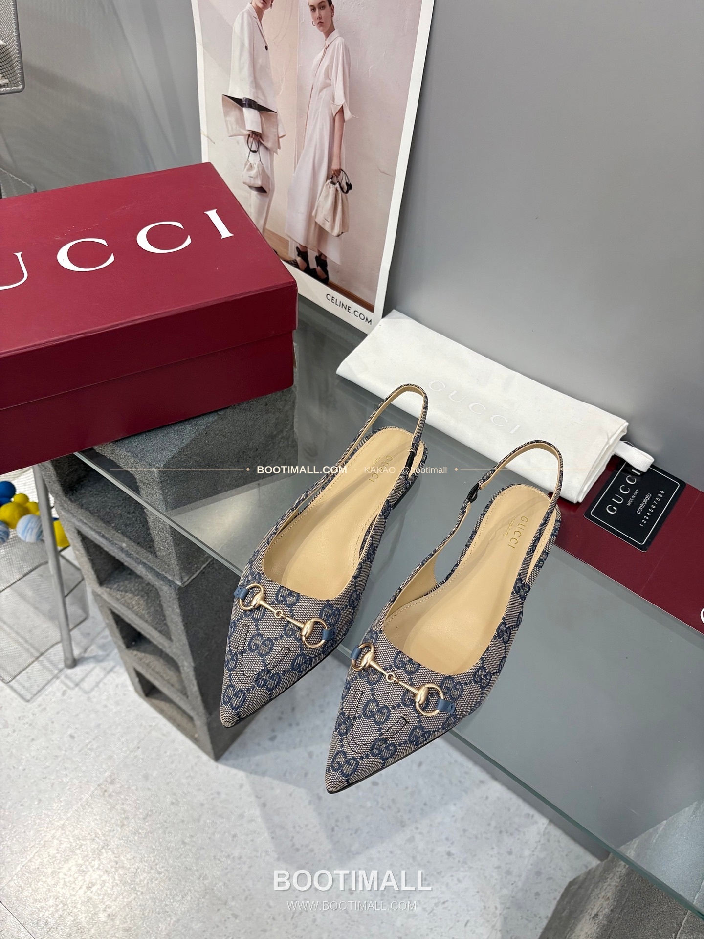 구찌 2026 페이턴트 소가죽 GG 메탈 스트랩 블랙 플랫 샌들 Gucci 2026 Patent Cow Leather GG Metal Strap Black Flat Sandals 1