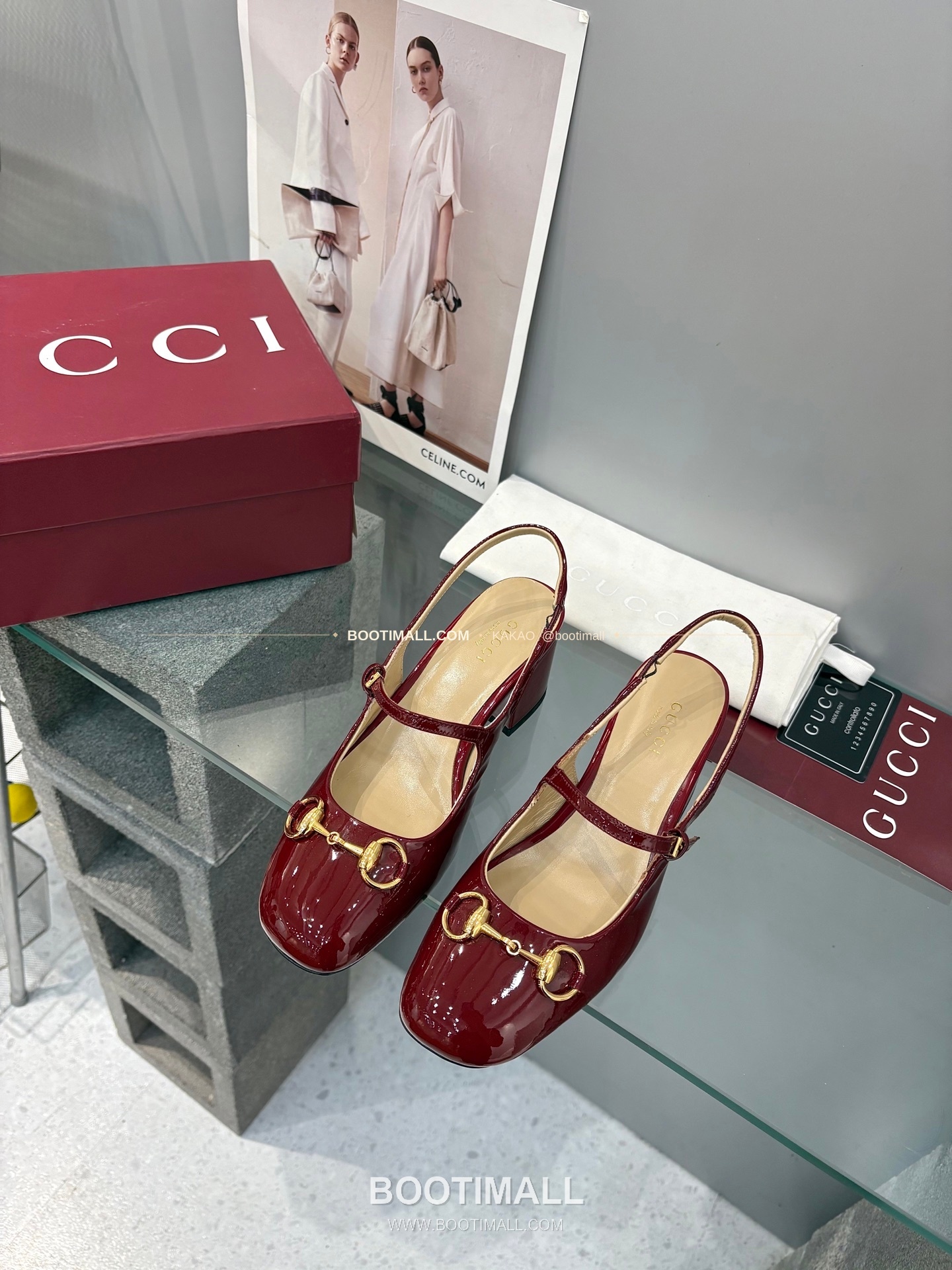 구찌 2026 페이턴트 레더 GG 메탈 스트랩 샌들 Gucci 2026 Patent Leather GG Metal Strap Black Sandals 5.5cm 1