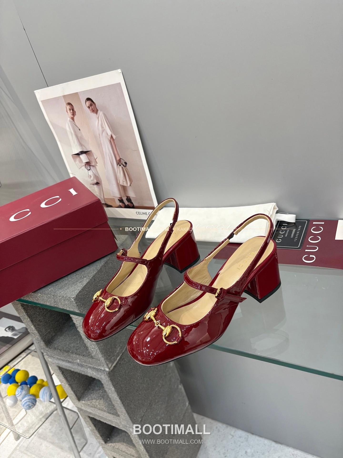 구찌 2026 페이턴트 레더 GG 메탈 스트랩 샌들 Gucci 2026 Patent Leather GG Metal Strap Black Sandals 5.5cm 2