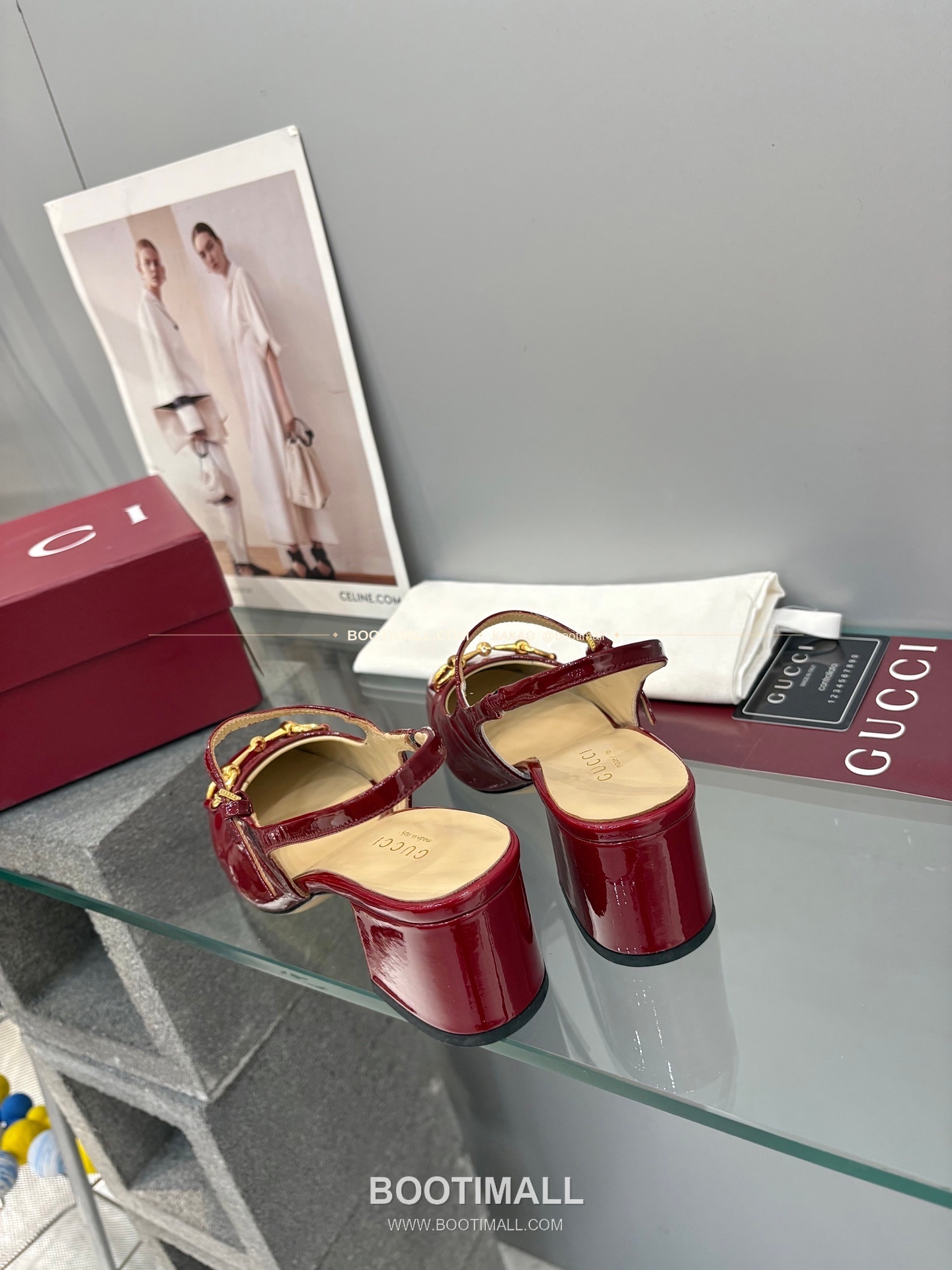 구찌 2026 페이턴트 레더 GG 메탈 스트랩 샌들 Gucci 2026 Patent Leather GG Metal Strap Black Sandals 5.5cm 8