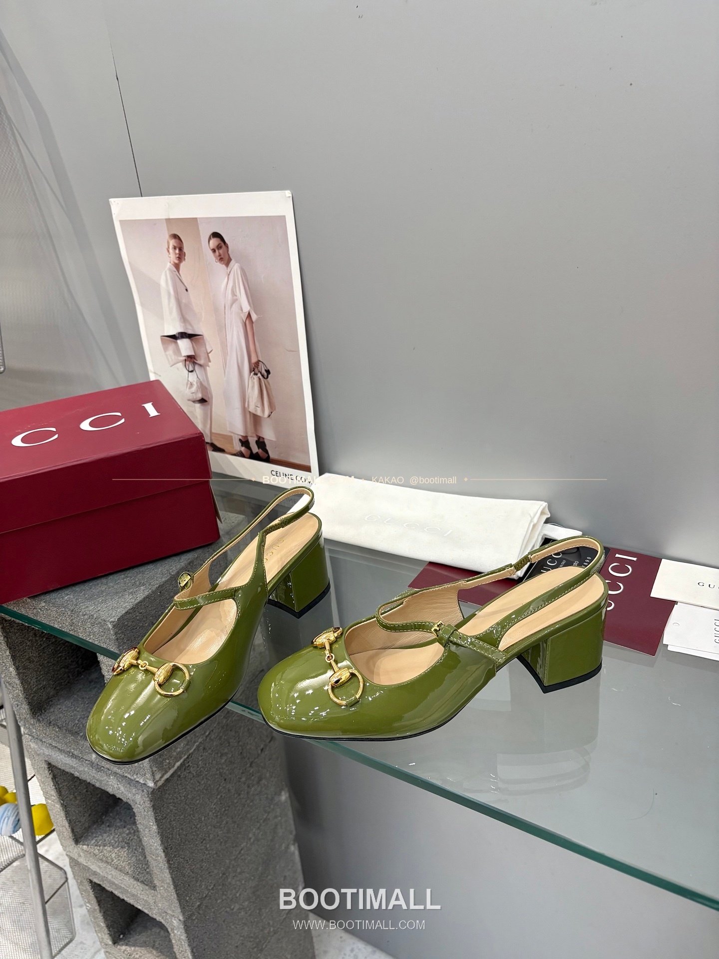 구찌 2026 페이턴트 레더 GG 메탈 스트랩 샌들 Gucci 2026 Patent Leather GG Metal Strap Black Sandals 5.5cm 5