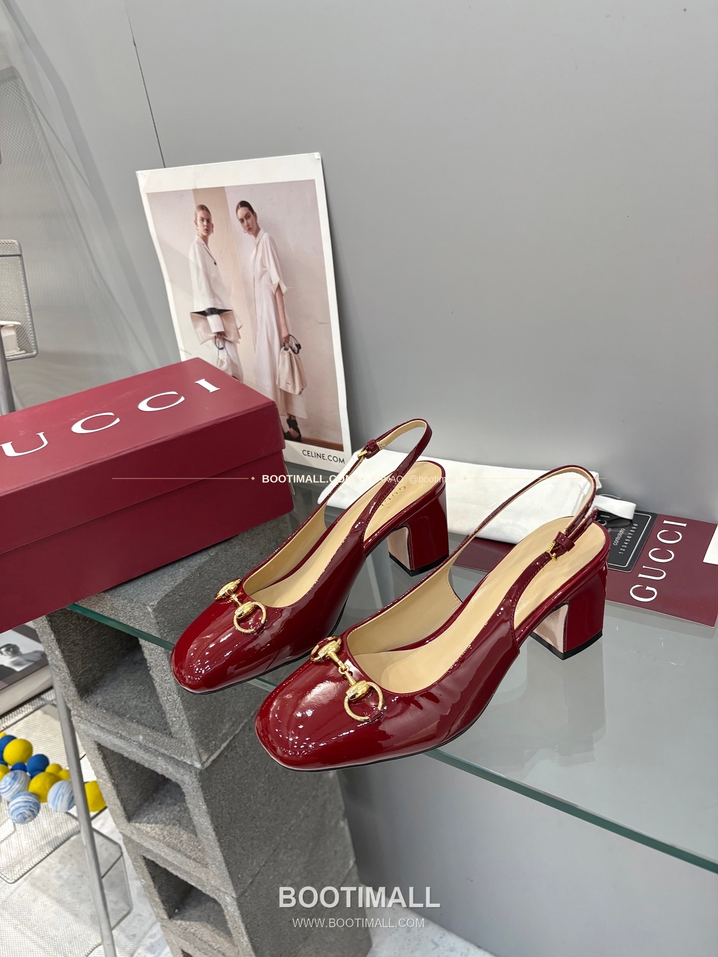 구찌 2026 페이턴트 레더 GG 메탈 스트랩 샌들 Gucci 2026 Patent Leather GG Metal Strap Black Sandals 5.5cm 2