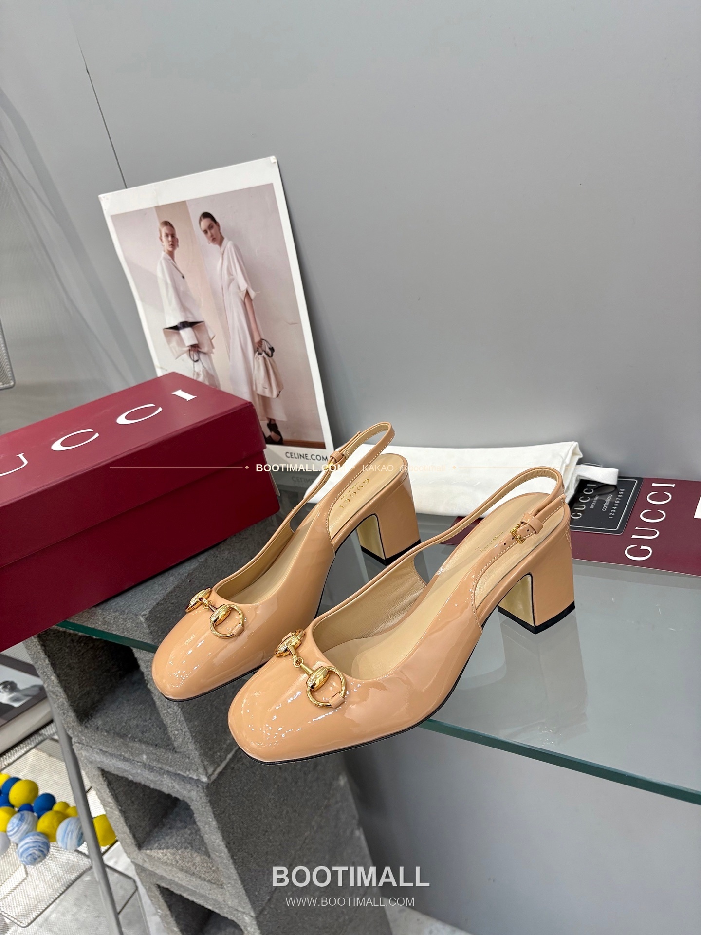 구찌 2026 페이턴트 레더 GG 메탈 스트랩 샌들 Gucci 2026 Patent Leather GG Metal Strap Black Sandals 5.5cm 2