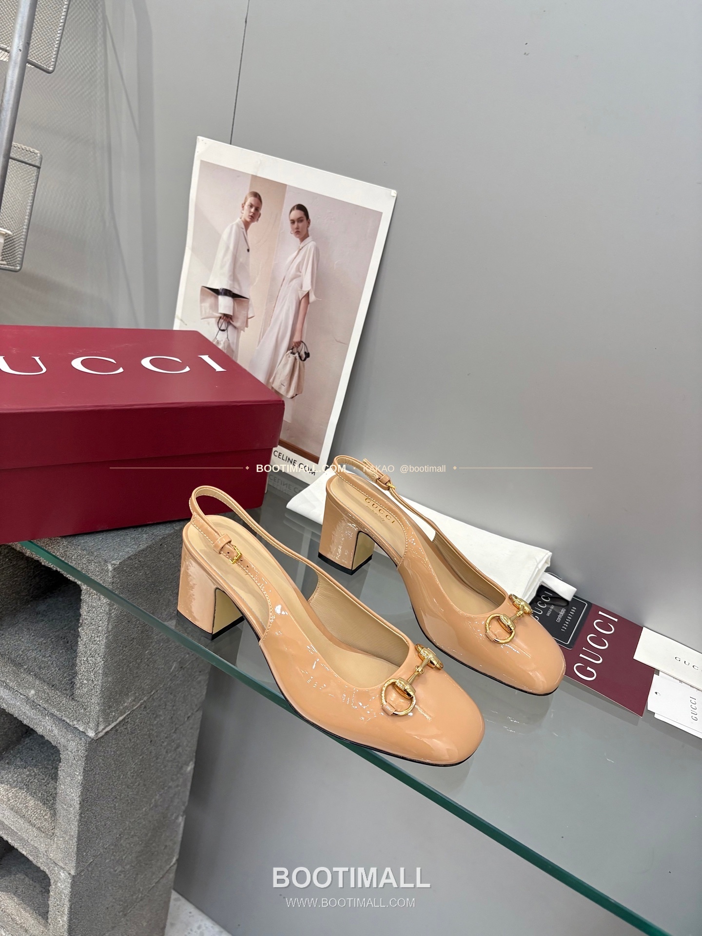 구찌 2026 페이턴트 레더 GG 메탈 스트랩 샌들 Gucci 2026 Patent Leather GG Metal Strap Black Sandals 5.5cm 4