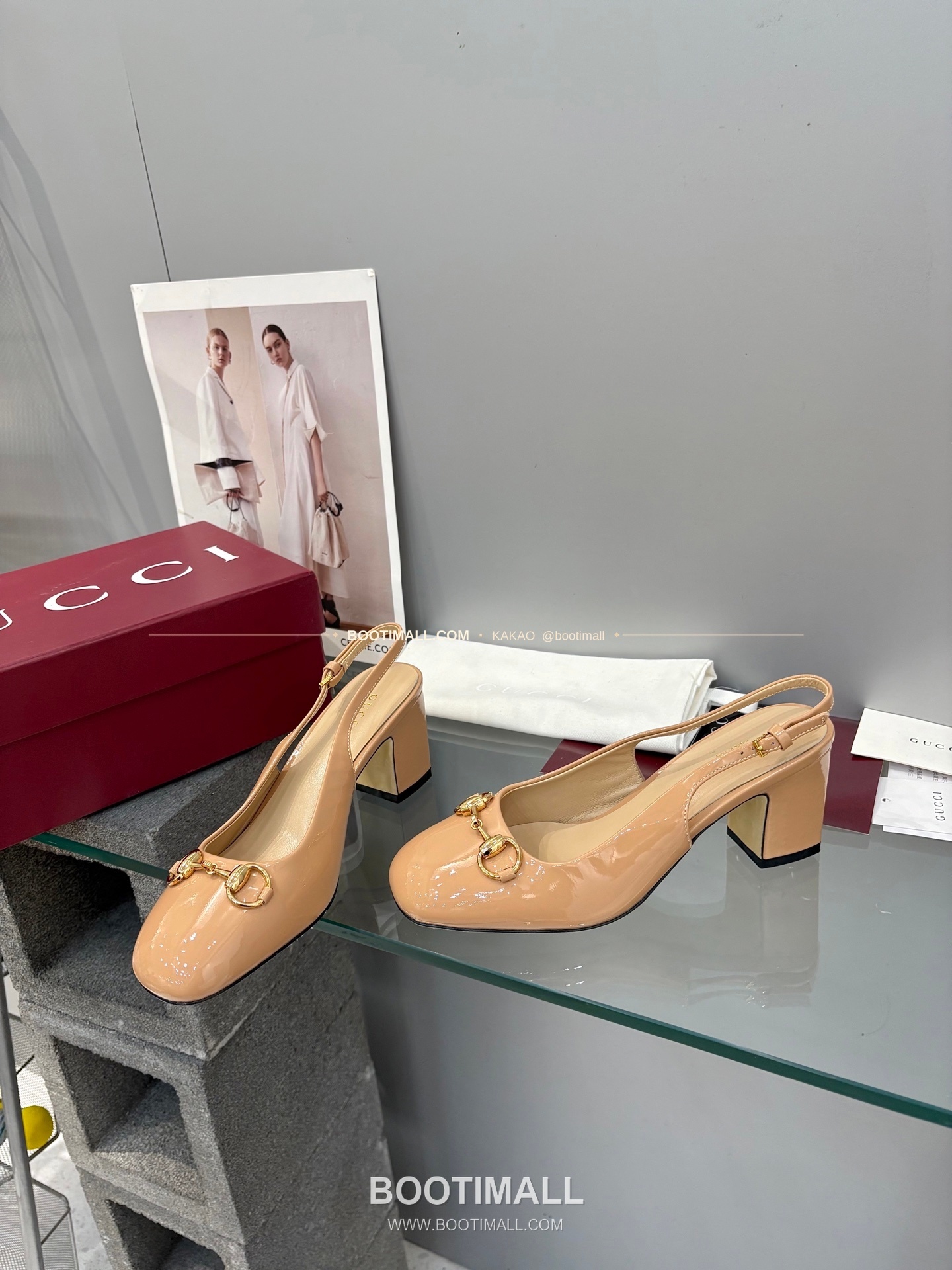 구찌 2026 페이턴트 레더 GG 메탈 스트랩 샌들 Gucci 2026 Patent Leather GG Metal Strap Black Sandals 5.5cm 5