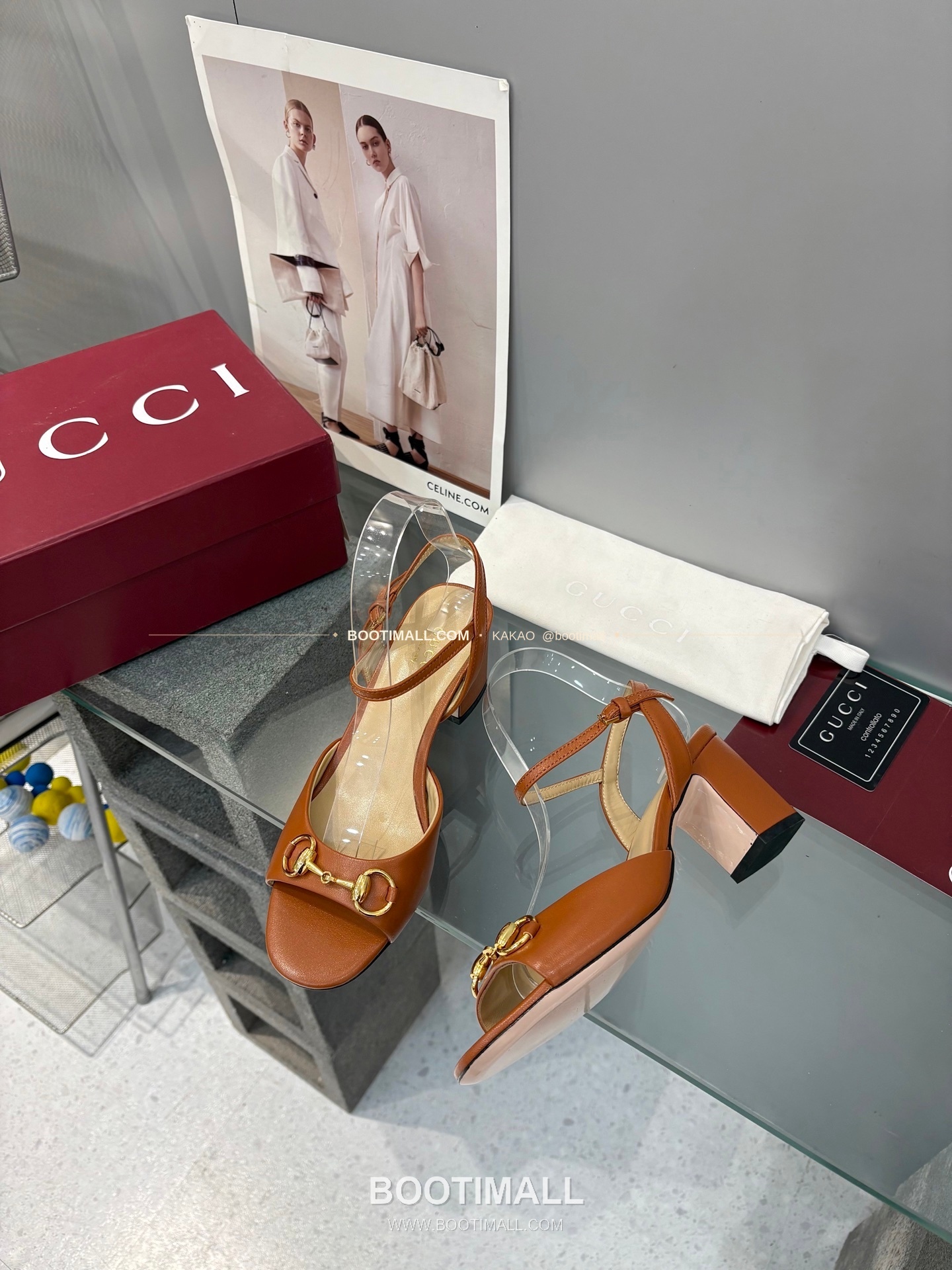 구찌 2026 양가죽 GG 메탈 스트랩 샌들 Gucci 2026 Lambskin GG Metal Strap Black Sandals 6.5cm 2