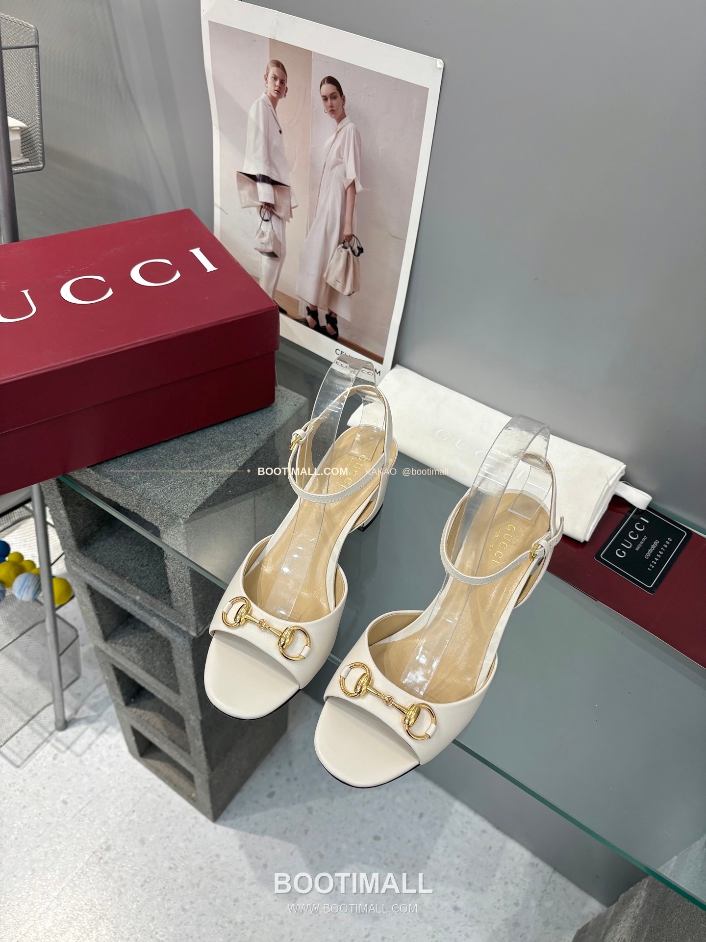 구찌 2026 양가죽 GG 메탈 스트랩 샌들 Gucci 2026 Lambskin GG Metal Strap Black Sandals 6.5cm 1