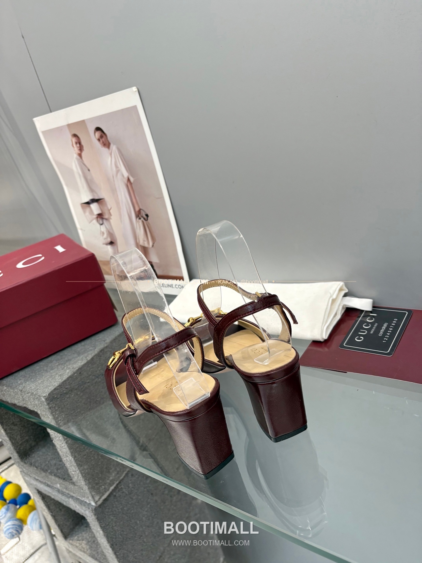 구찌 2026 양가죽 GG 메탈 스트랩 샌들 Gucci 2026 Lambskin GG Metal Strap Black Sandals 6.5cm 6