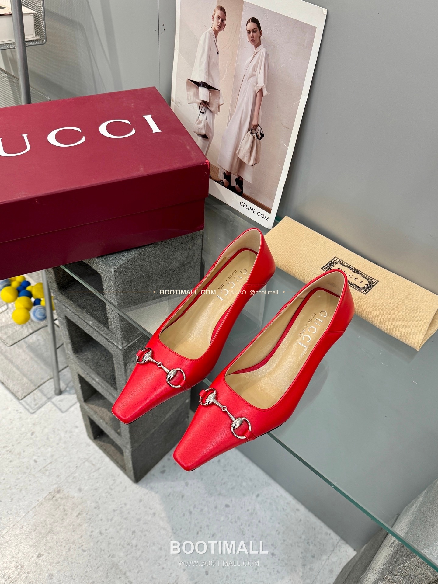 구찌 2026 레더 GG 메탈 라운드토 블랙 펌프스 Gucci 2026 Leather GG Metal Round Toe Black Pumps 5.5cm 1