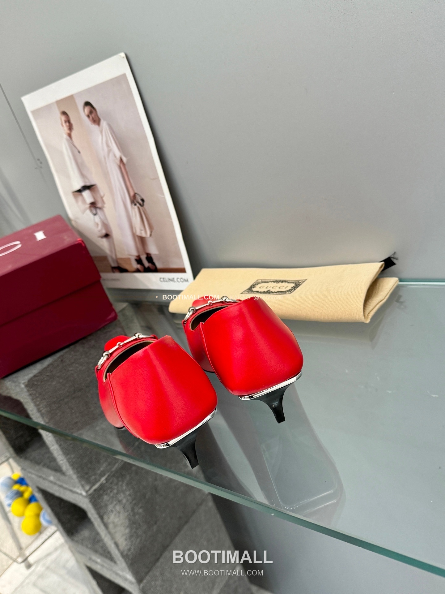 구찌 2026 레더 GG 메탈 라운드토 블랙 펌프스 Gucci 2026 Leather GG Metal Round Toe Black Pumps 5.5cm 8