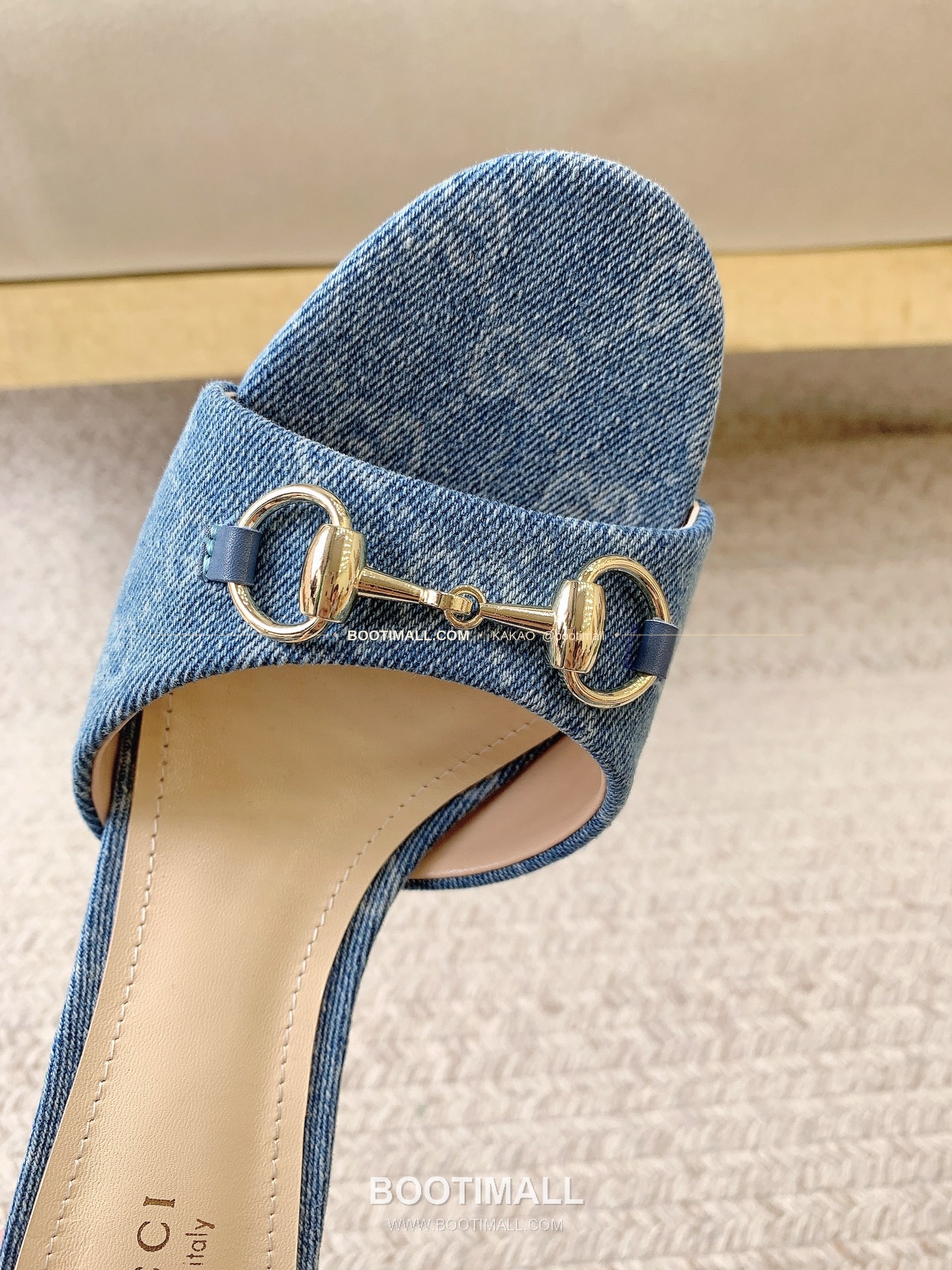 구찌 2026 GG 모노그램 호스빗 스퀘어토 블랙 뮬 샌들 Gucci 2026 GG Monogram Horsebit Square Toe Black Mule Sandals 8.5cm 6