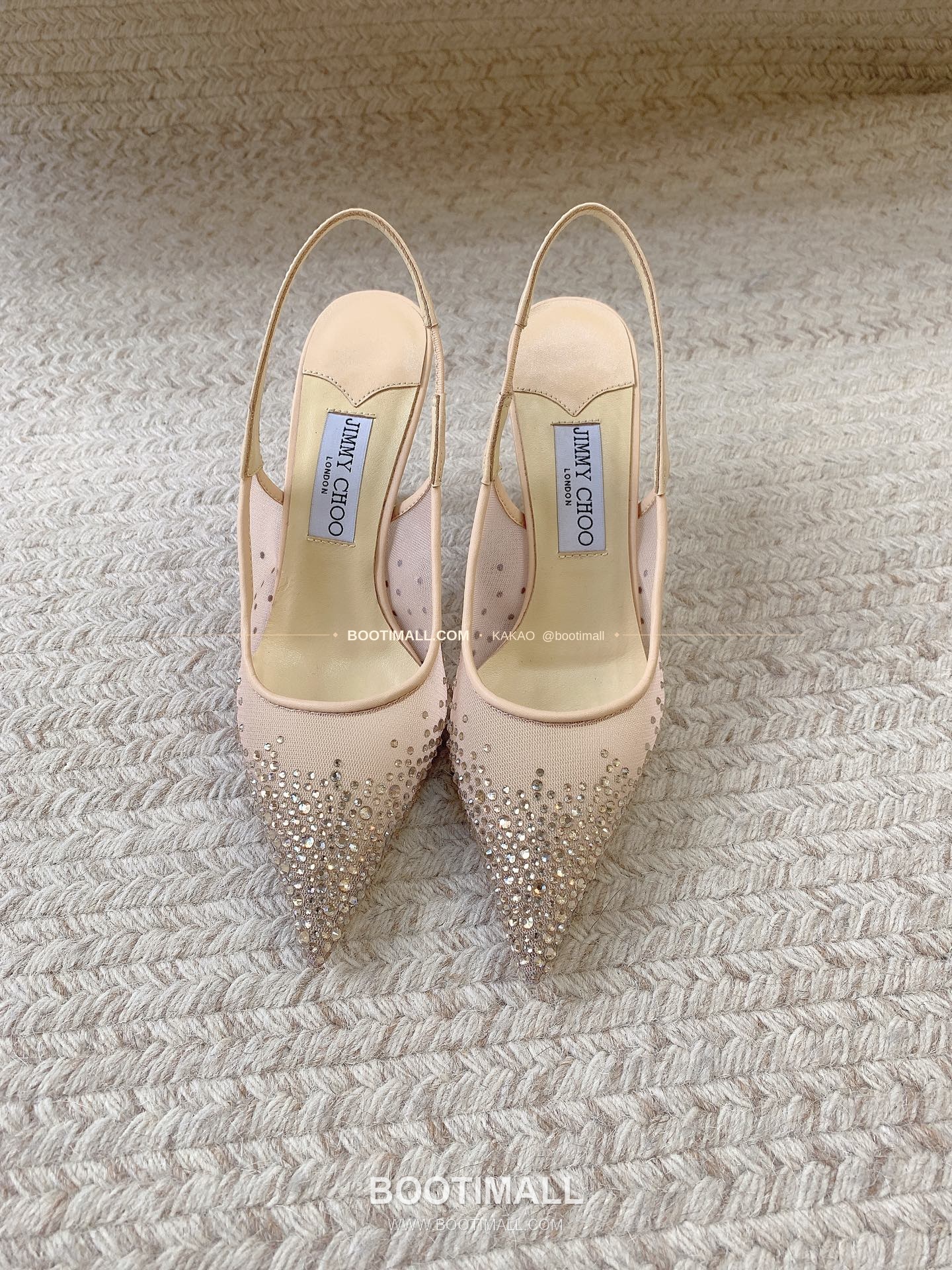 지미추 2026 크리스탈 그라데이션 포인티드토 하이힐 Jimmy Choo 2026 Crystal Gradient Pointed Toe Sandals 1