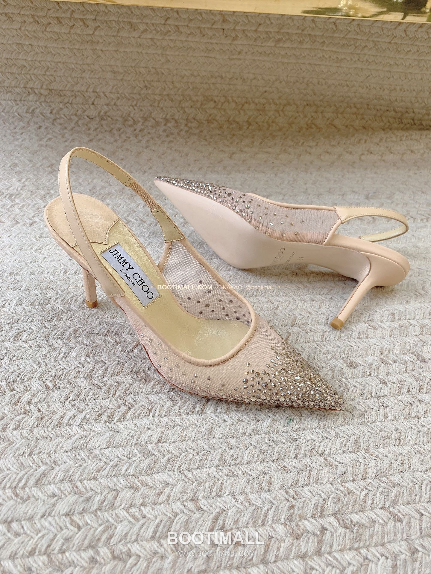 지미추 2026 크리스탈 그라데이션 포인티드토 하이힐 Jimmy Choo 2026 Crystal Gradient Pointed Toe Sandals 3