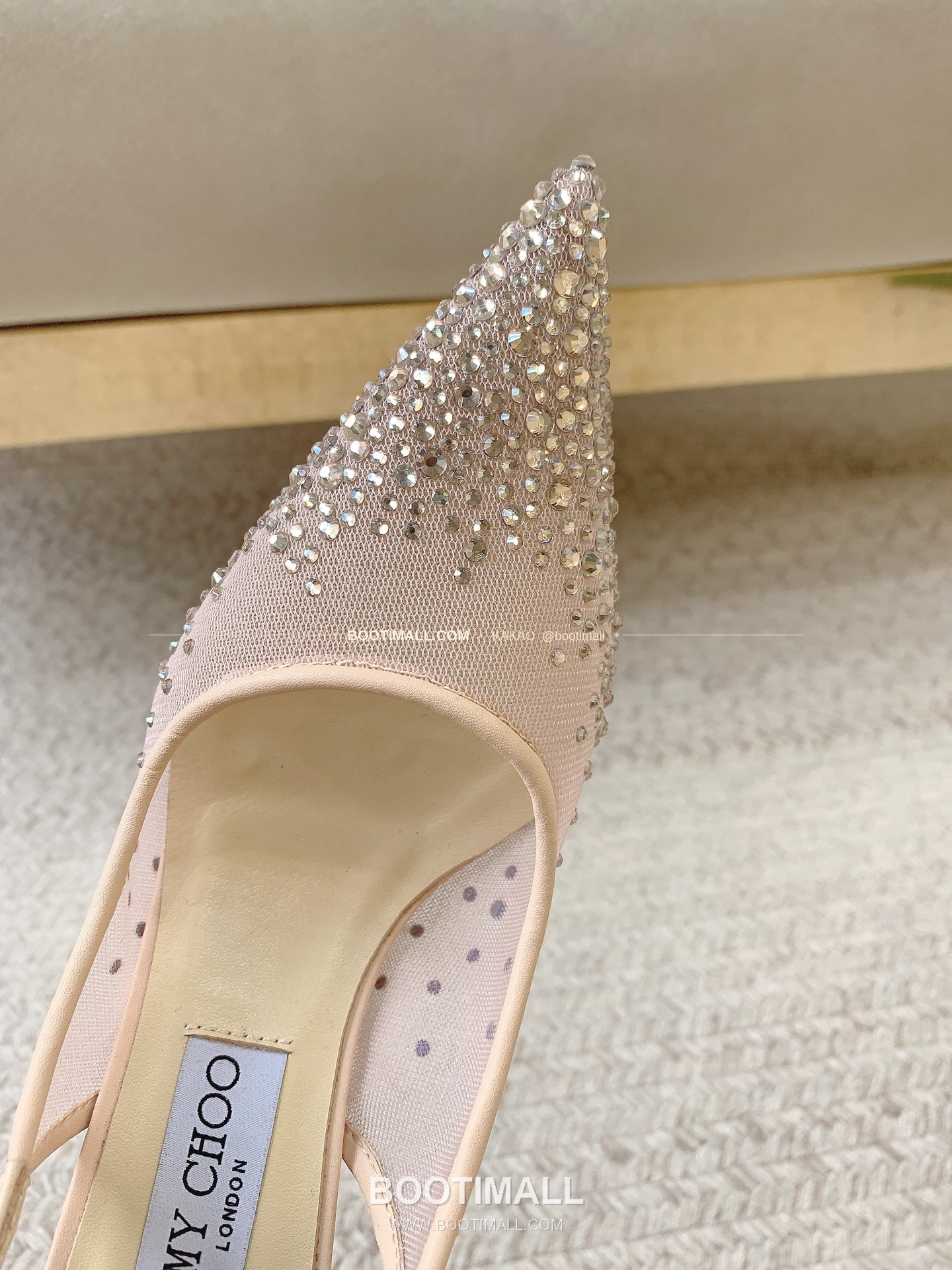 지미추 2026 크리스탈 그라데이션 포인티드토 하이힐 Jimmy Choo 2026 Crystal Gradient Pointed Toe Sandals 5