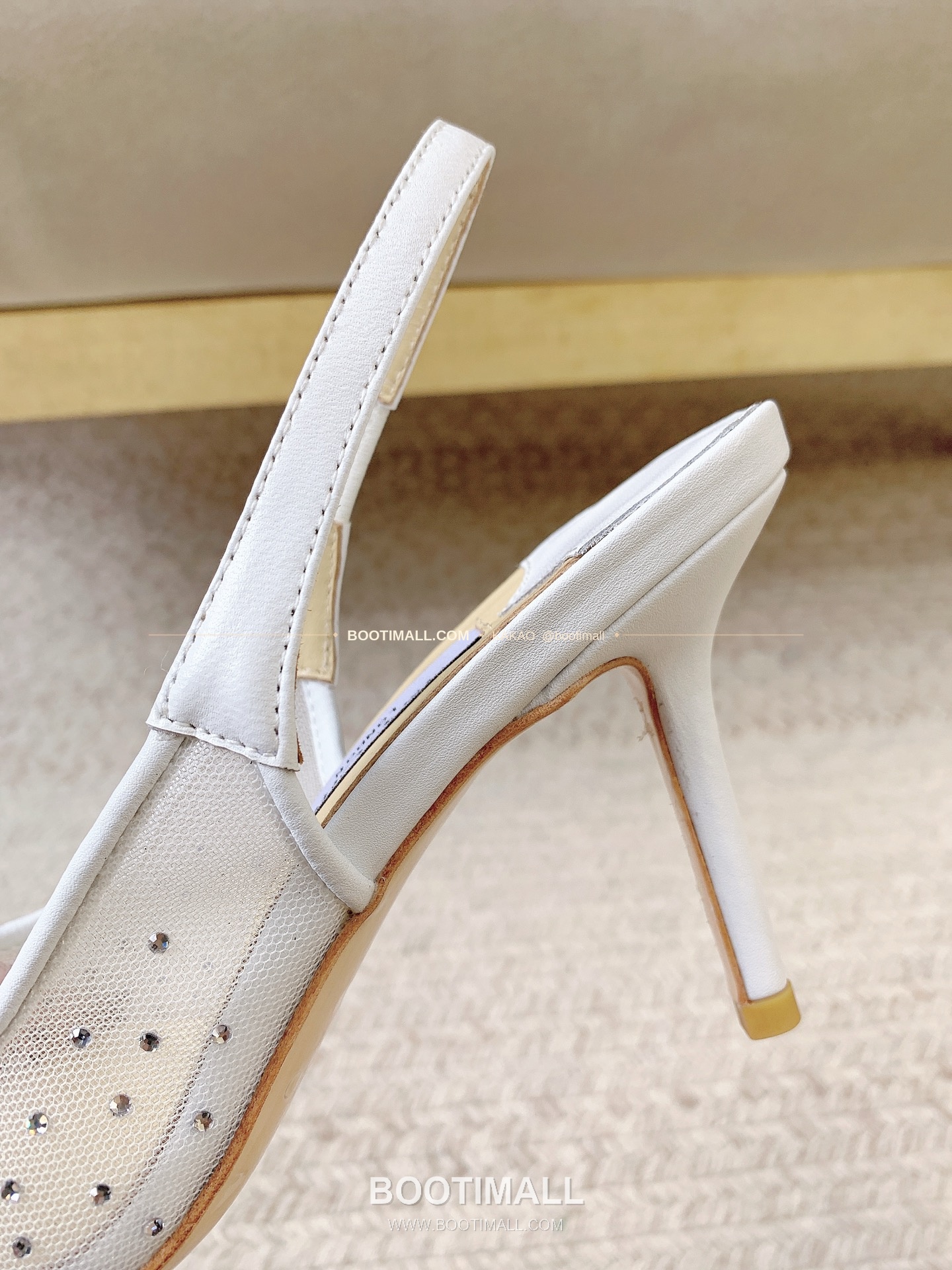 지미추 2026 크리스탈 그라데이션 포인티드토 하이힐 Jimmy Choo 2026 Crystal Gradient Pointed Toe Sandals 8