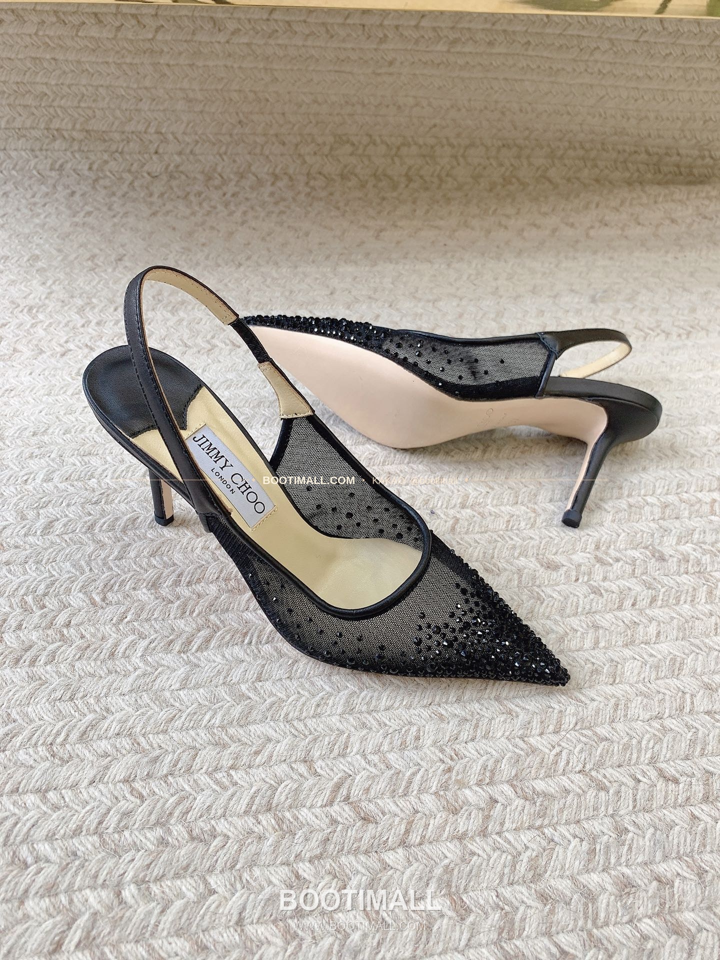 지미추 2026 크리스탈 그라데이션 포인티드토 하이힐 Jimmy Choo 2026 Crystal Gradient Pointed Toe Sandals 2