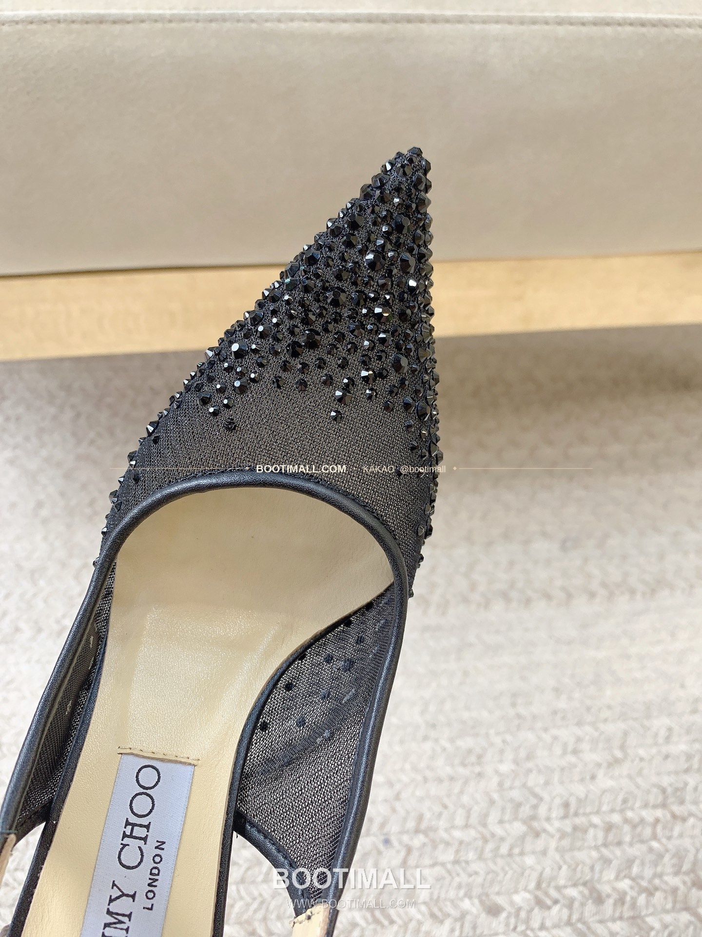 지미추 2026 크리스탈 그라데이션 포인티드토 하이힐 Jimmy Choo 2026 Crystal Gradient Pointed Toe Sandals 5