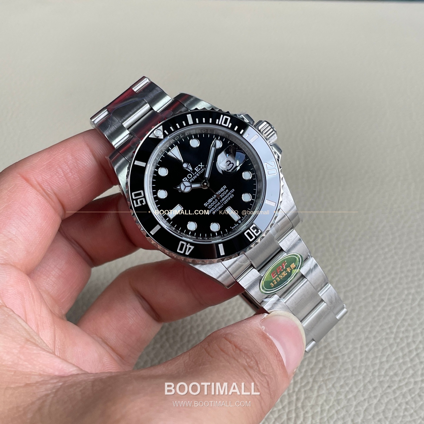 롤렉스 서브마리너 데이트 블랙 세라믹베젤 오토매틱 Rolex Submariner Date Green Ceramic Bezel Automatic 41mm 2