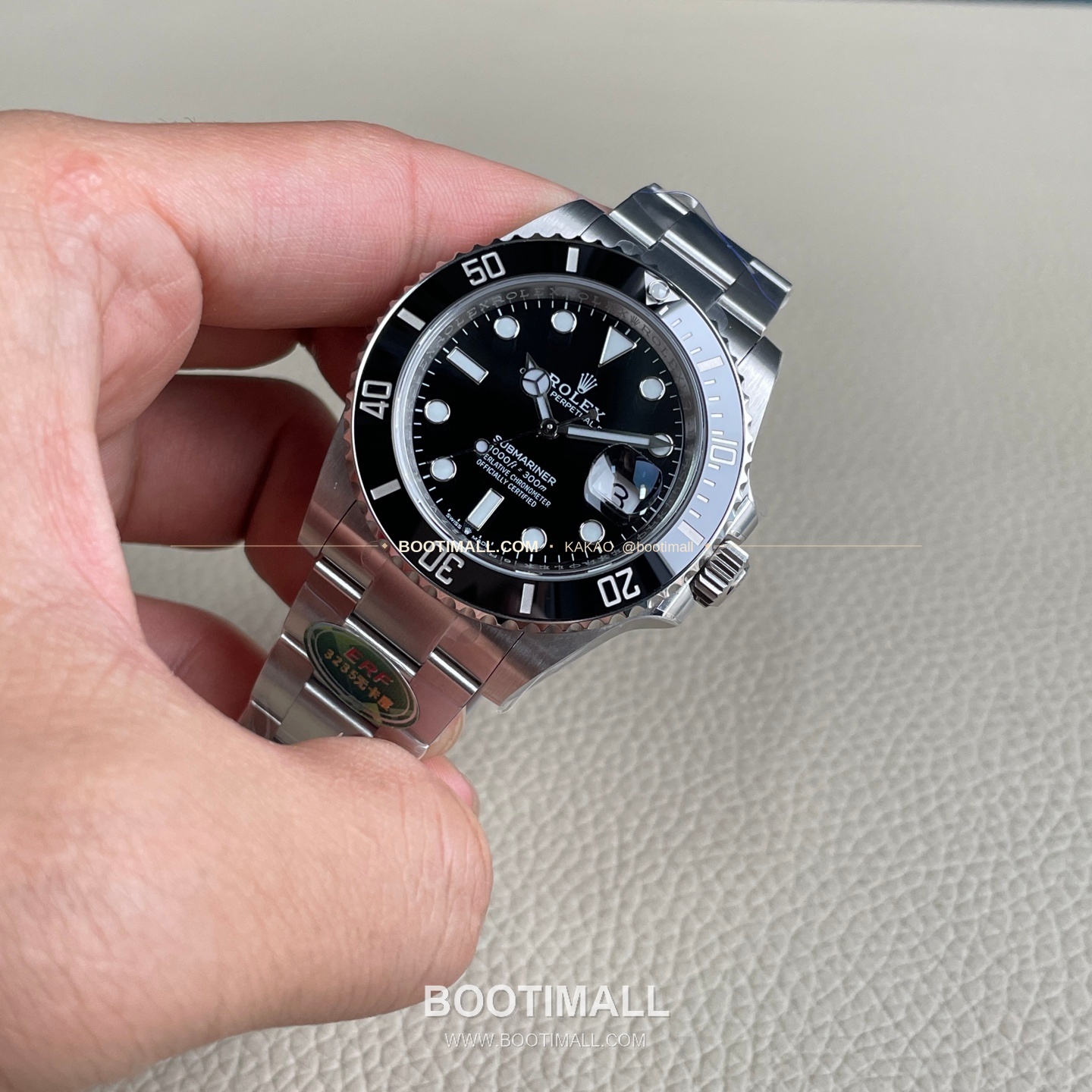 롤렉스 서브마리너 데이트 블랙 세라믹베젤 오토매틱 Rolex Submariner Date Green Ceramic Bezel Automatic 41mm 3