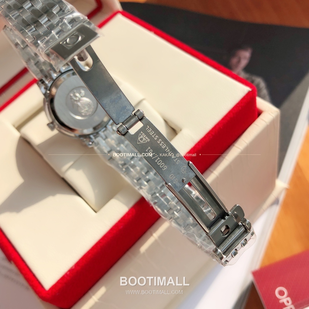 오메가 드빌 다이아 인덱스 로마인덱스 스틸 여성용 쿼츠 시계 Omega De Ville Diamond Index Roman Dial Steel Ladies Quartz Watch 27mm 9
