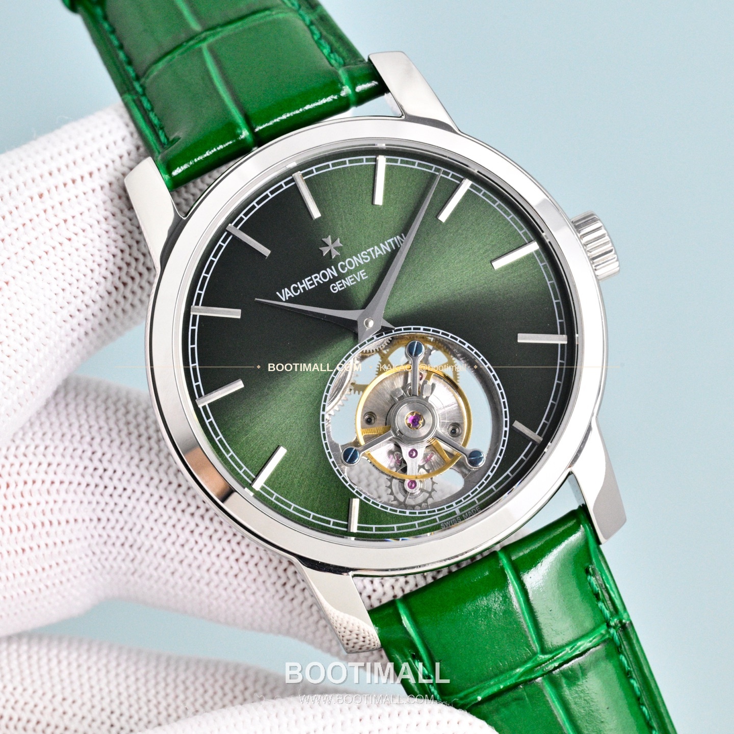 바쉐론콘스탄틴 트래디셔널 투르비용 선레이다이얼 수동 시계 Vacheron Constantin Traditionnelle Tourbillon Sunray Dial Manual Watch 42mm 1