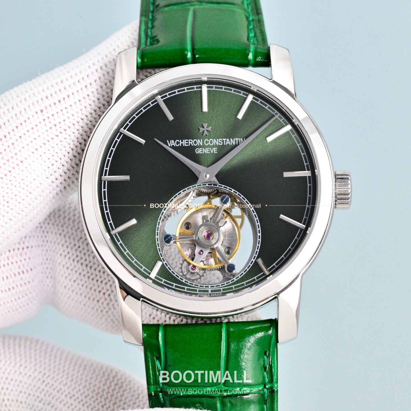 바쉐론콘스탄틴 트래디셔널 투르비용 선레이다이얼 수동 시계 Vacheron Constantin Traditionnelle Tourbillon Sunray Dial Manual Watch 42mm 2