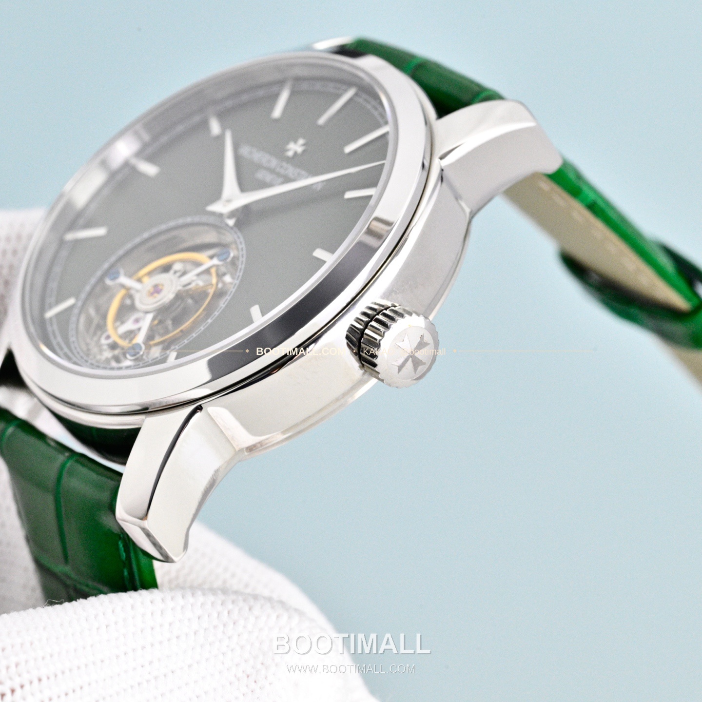 바쉐론콘스탄틴 트래디셔널 투르비용 선레이다이얼 수동 시계 Vacheron Constantin Traditionnelle Tourbillon Sunray Dial Manual Watch 42mm 6