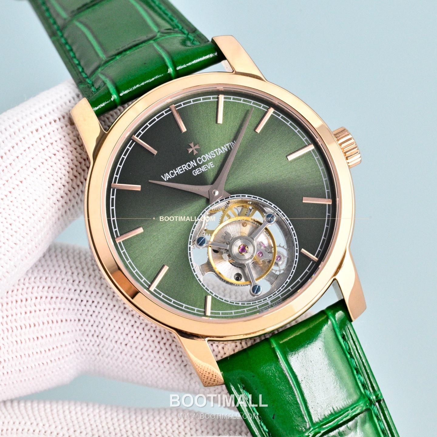 바쉐론콘스탄틴 트래디셔널 투르비용 선레이다이얼 수동 시계 Vacheron Constantin Traditionnelle Tourbillon Sunray Dial Manual Watch 42mm 1