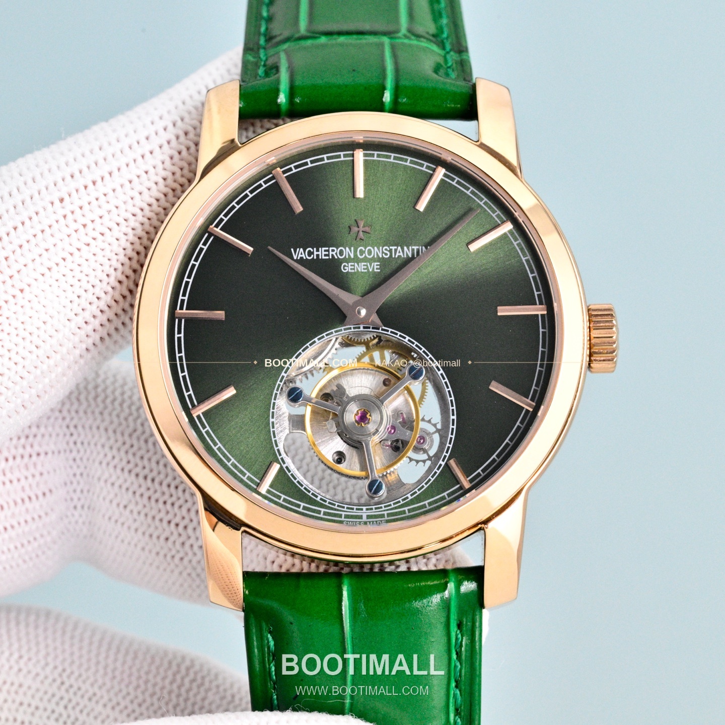 바쉐론콘스탄틴 트래디셔널 투르비용 선레이다이얼 수동 시계 Vacheron Constantin Traditionnelle Tourbillon Sunray Dial Manual Watch 42mm 2