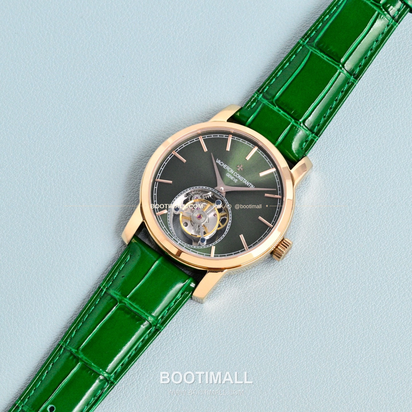 바쉐론콘스탄틴 트래디셔널 투르비용 선레이다이얼 수동 시계 Vacheron Constantin Traditionnelle Tourbillon Sunray Dial Manual Watch 42mm 5