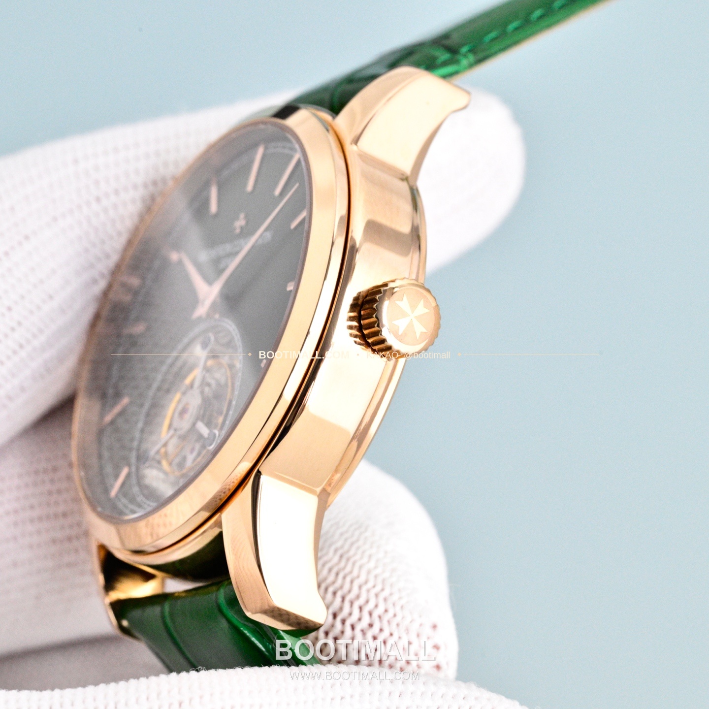 바쉐론콘스탄틴 트래디셔널 투르비용 선레이다이얼 수동 시계 Vacheron Constantin Traditionnelle Tourbillon Sunray Dial Manual Watch 42mm 6