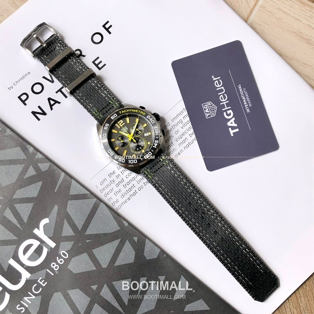 태그호이어 포뮬러1 크로노그래프 스틸 남성용 쿼츠 시계 TAG Heuer Formula 1 Chronograph Steel Quartz Watch 43mm 2