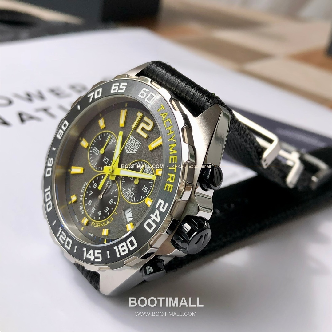 태그호이어 포뮬러1 크로노그래프 스틸 남성용 쿼츠 시계 TAG Heuer Formula 1 Chronograph Steel Quartz Watch 43mm 3