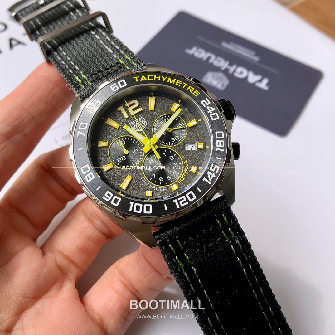 태그호이어 포뮬러1 크로노그래프 스틸 남성용 쿼츠 시계 TAG Heuer Formula 1 Chronograph Steel Quartz Watch 43mm 5